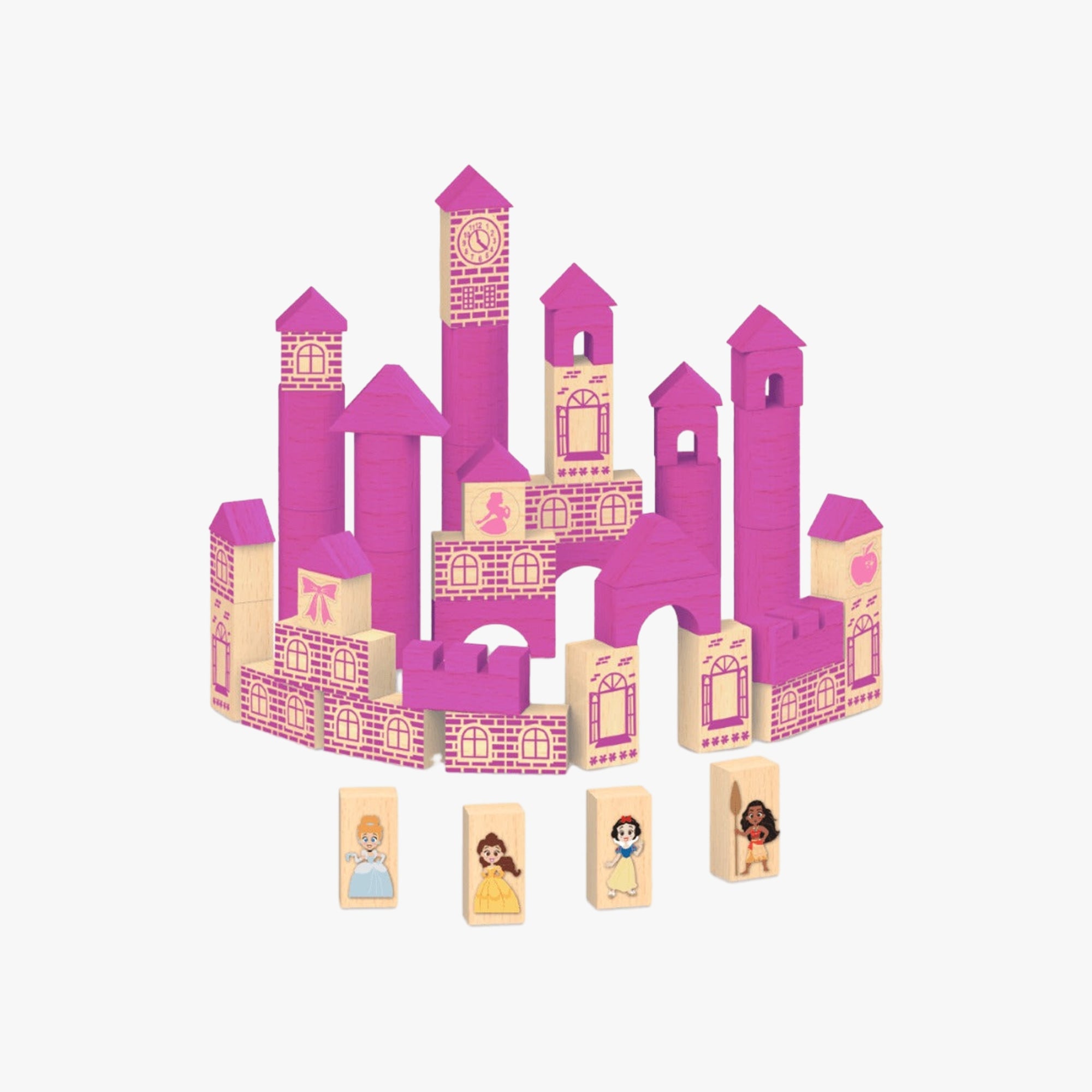 Brincando de Engenheiro Princesas Disney 80 Peças