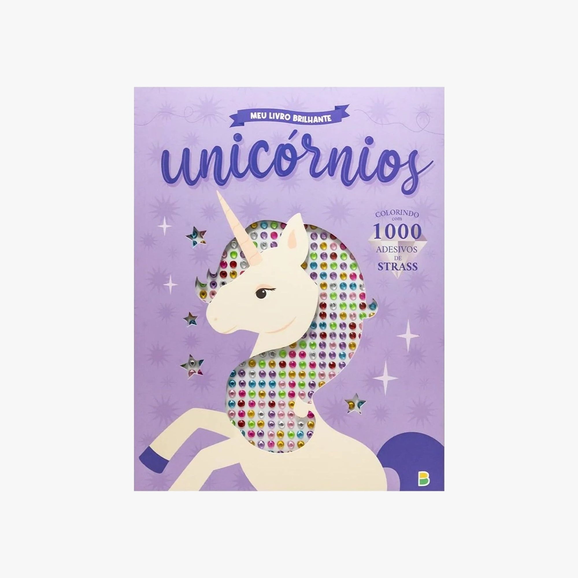 Livro de colorir Meu Livro Brilhante Unicórnio
