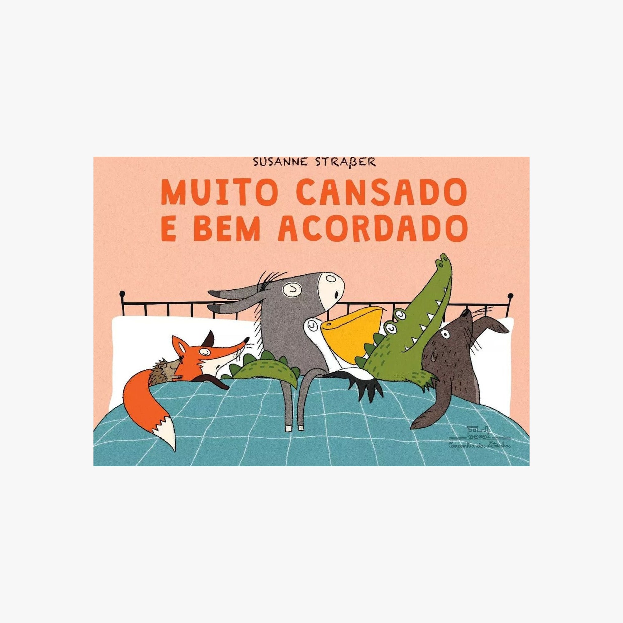 Livro Infantil Muito Cansado e Bem Acordado