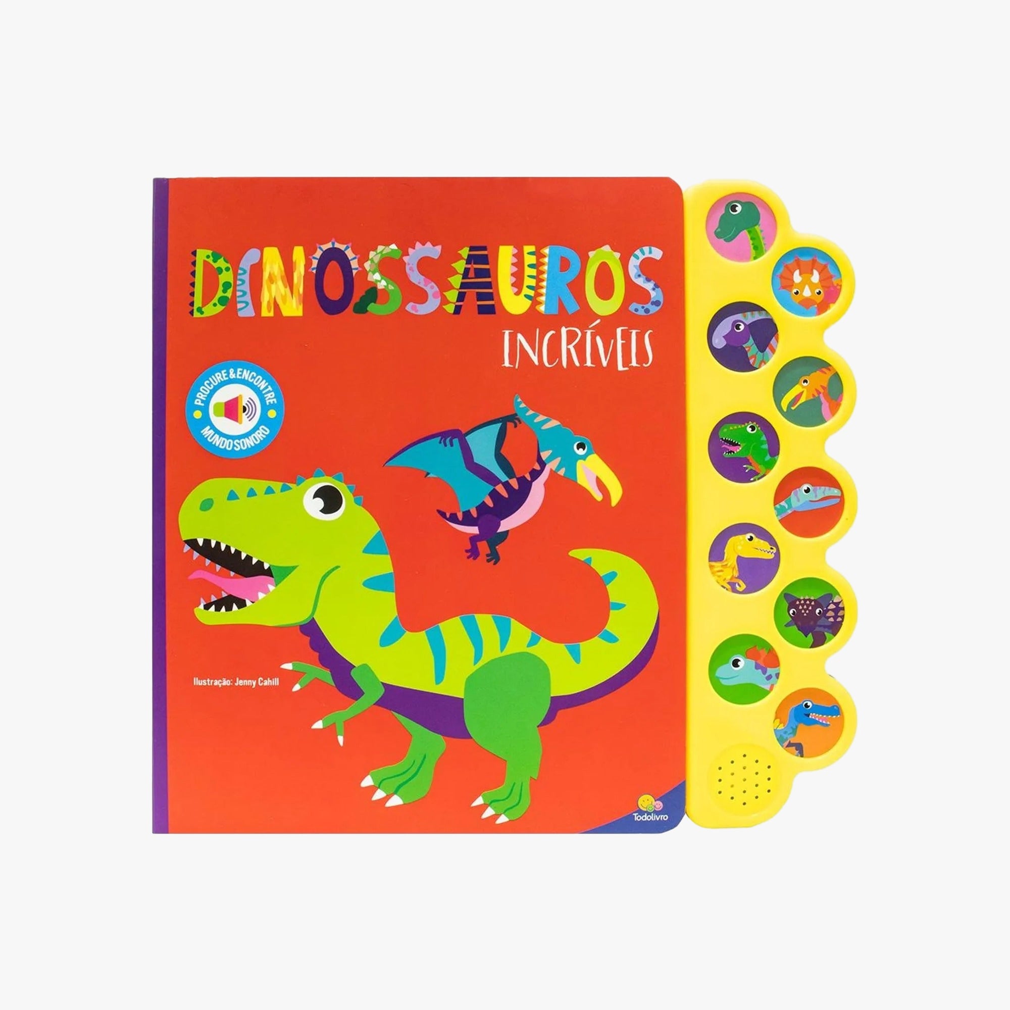 Livro Mundo Sonoro: Dinossauros