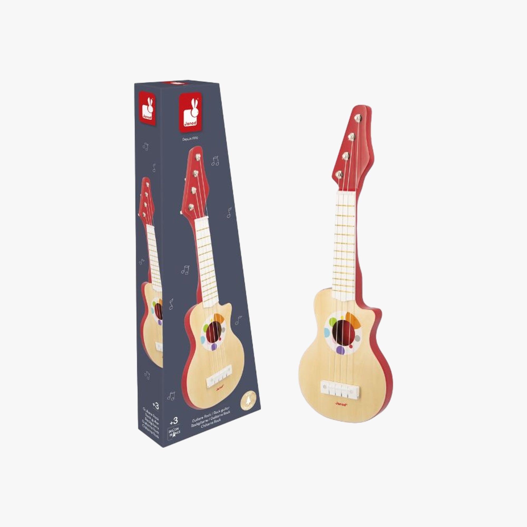 Brinquedo Instrumento Musical Guitarra Confetti