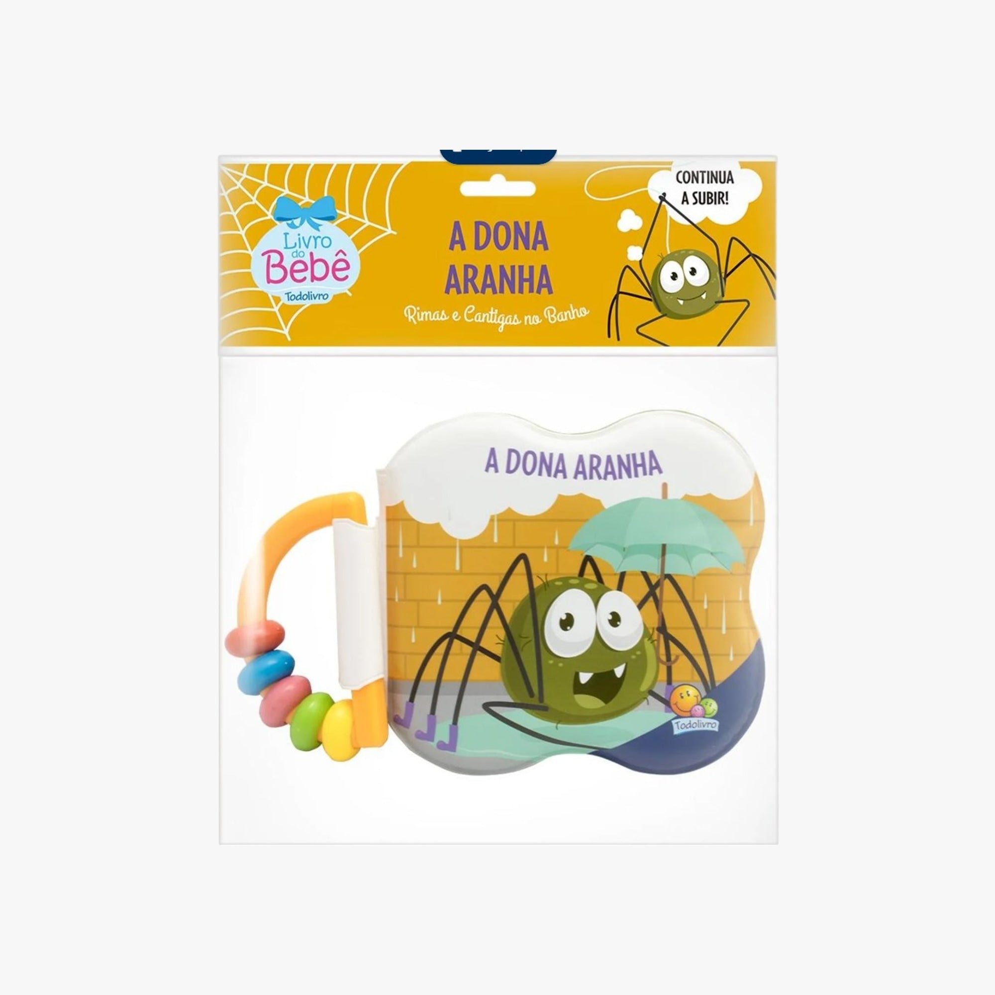 Livro de Banho A Dona aranha
