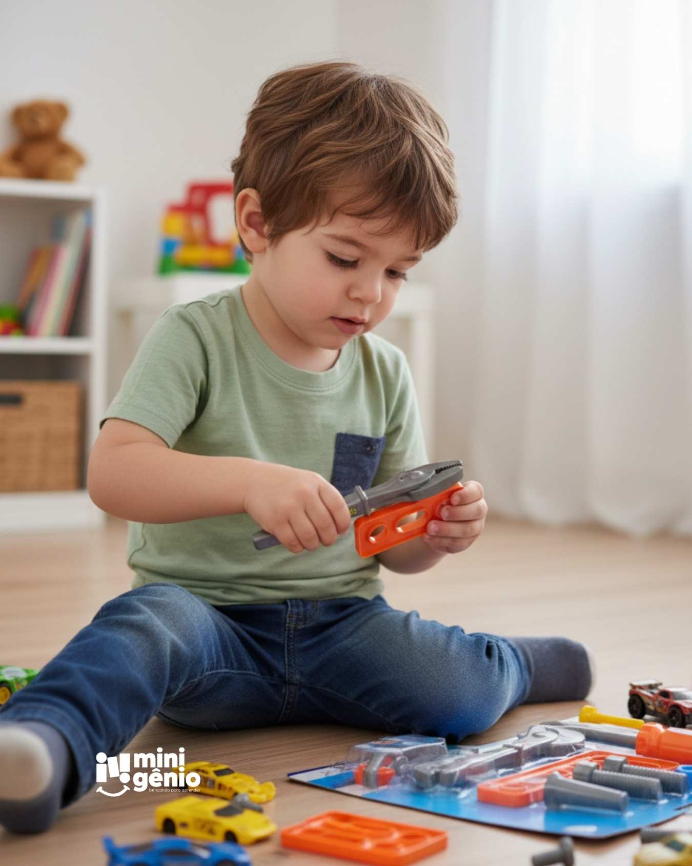 Brinquedo Infantil Kit Ferramentas Hot Wheels