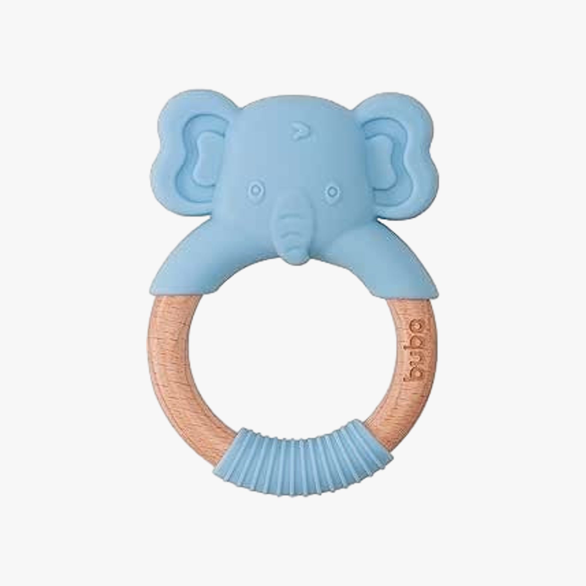 Mordedor para Bebê em Silicone Elefante Azul