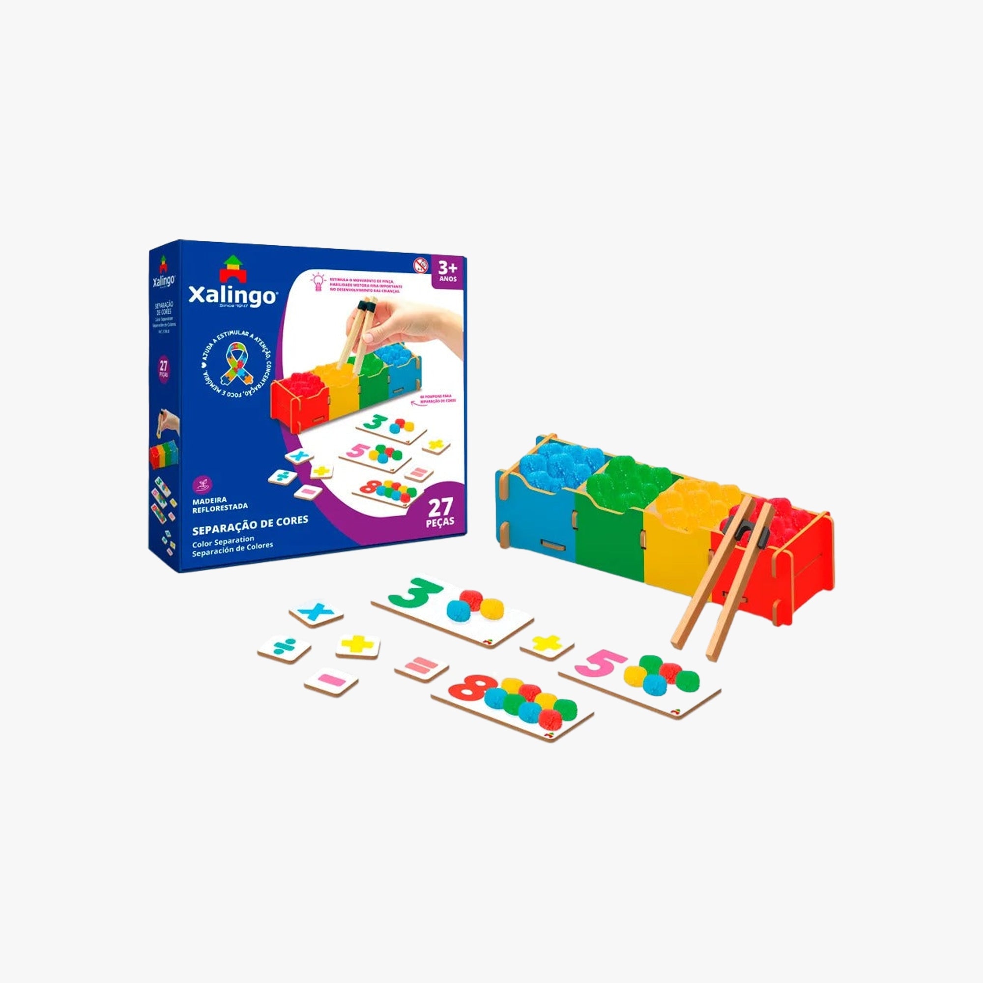 Brinquedo Educativo Separação de Cores