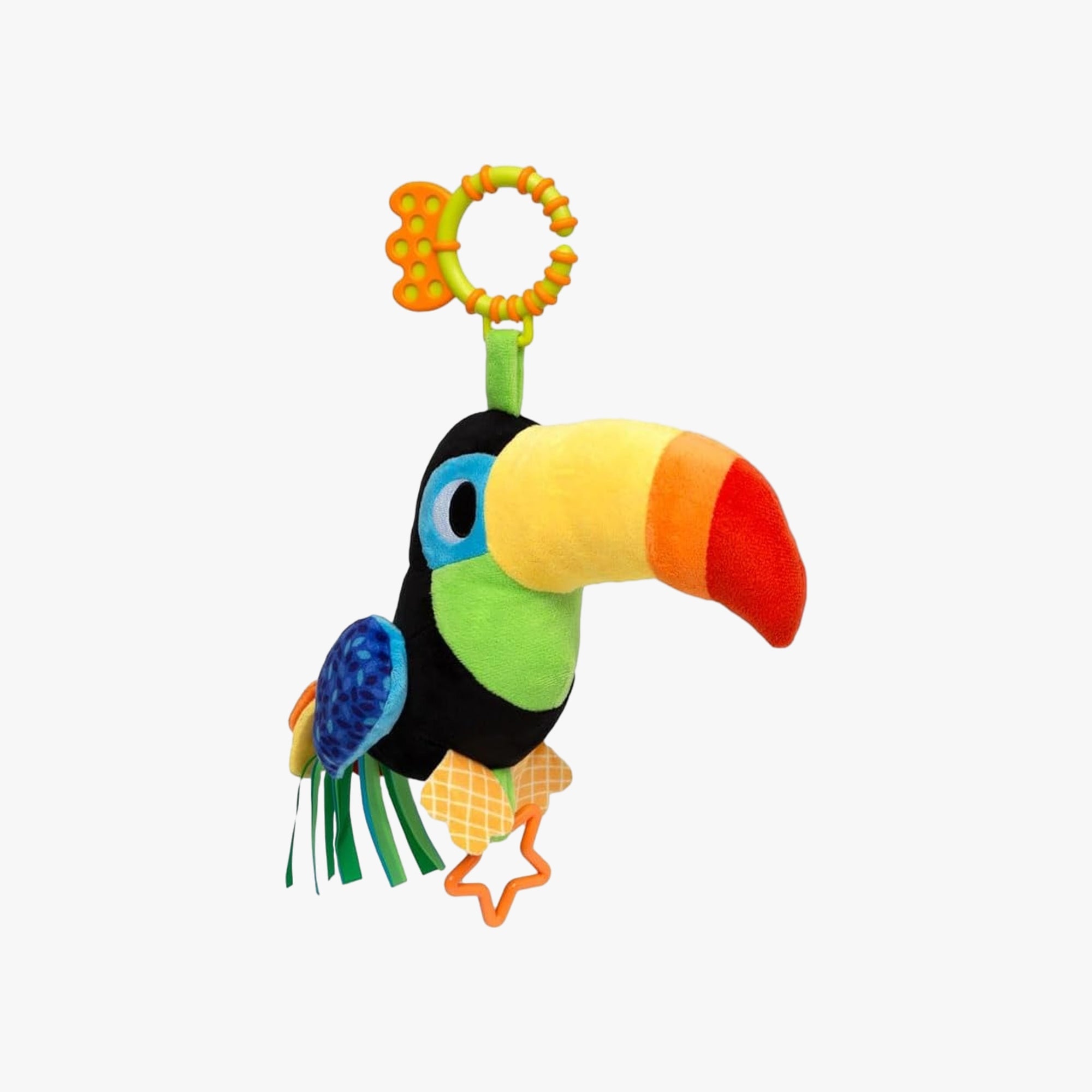 Pelúcia Infantil para Bebê Tucano Interativo