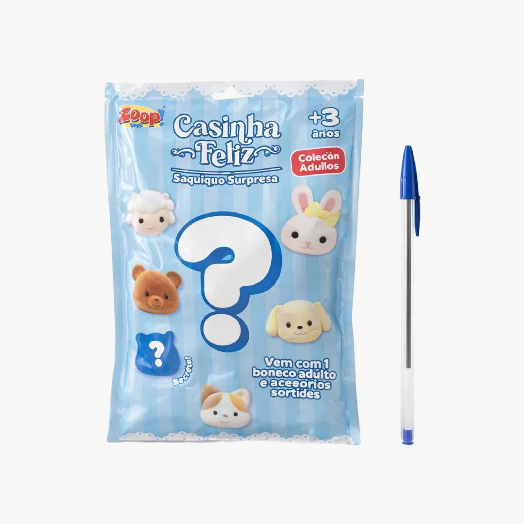 Saco Surpresa Boneco Casinha Feliz