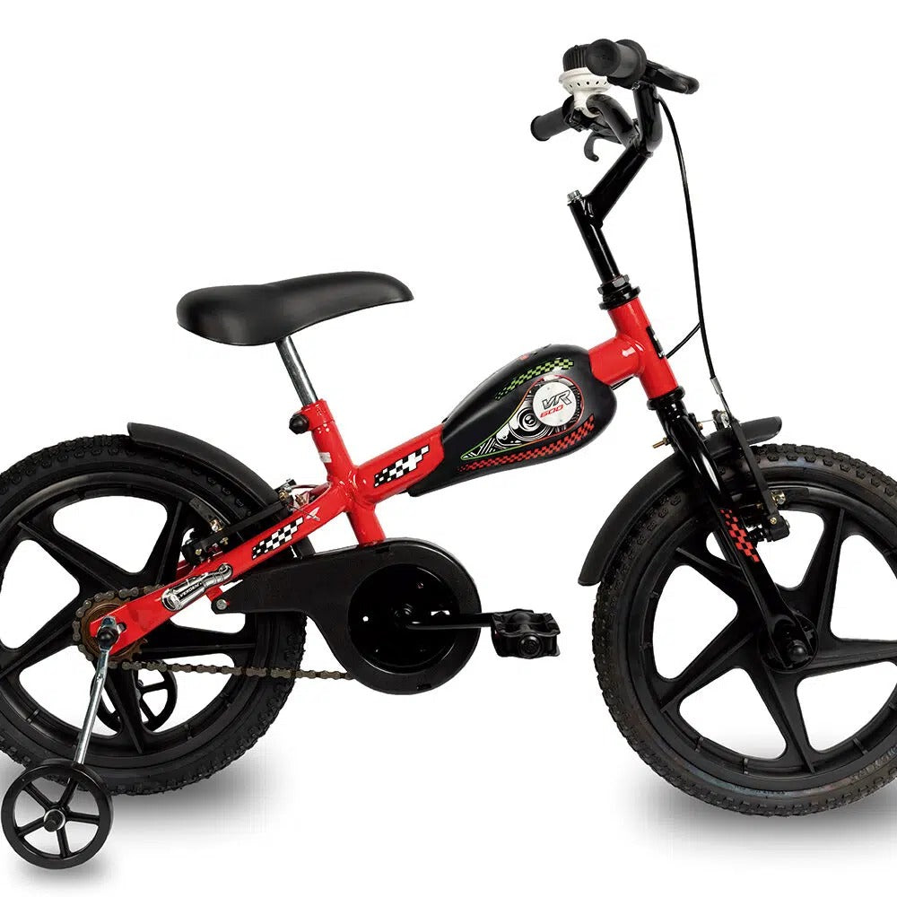 Bicicleta VR 600 Aro 16 Vermelho e Preto