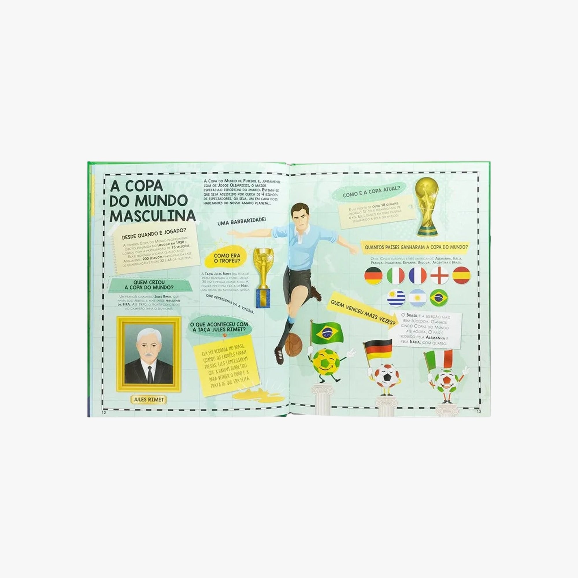 Livro Atlas do Futebol Mundial