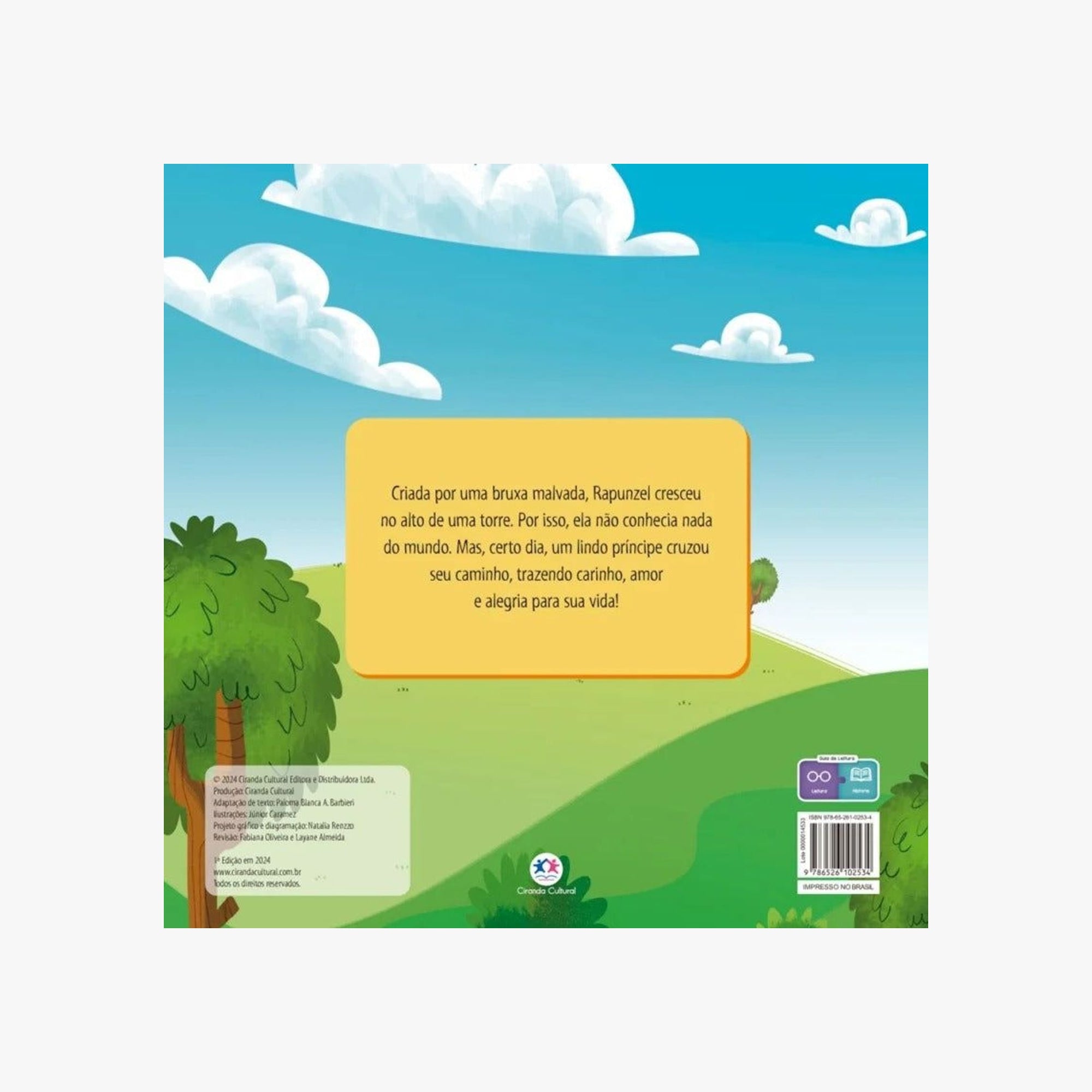 Livro Infantil Rapunzel