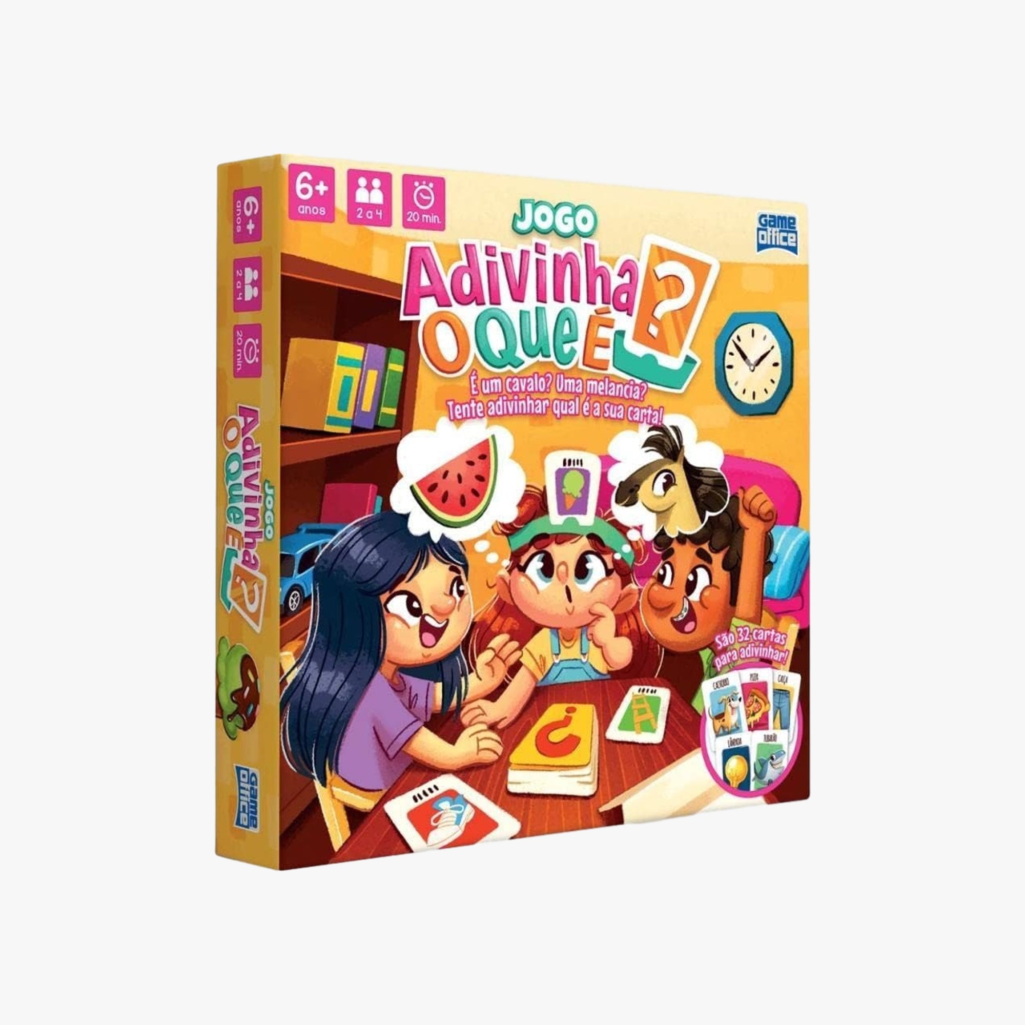 Jogo de Tabuleiro Adivinha o que é