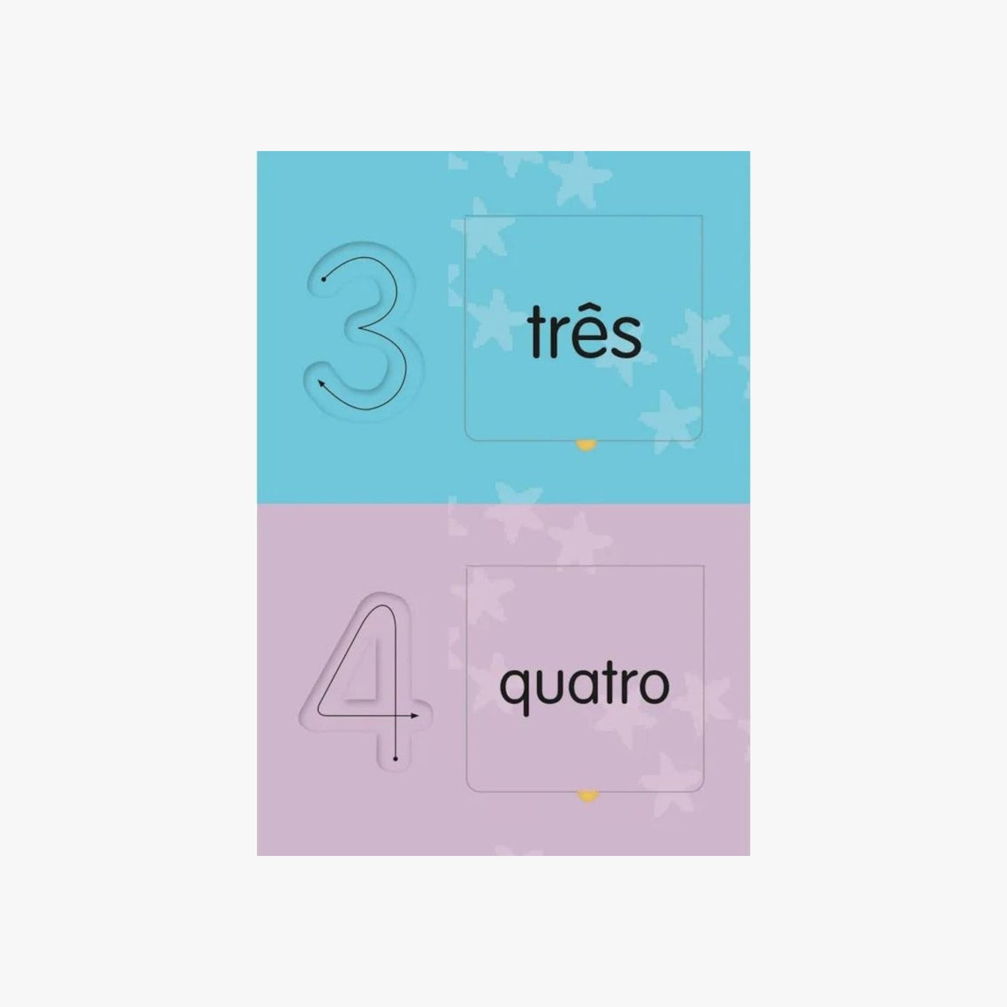 Livro Flash cards Aprendendo Números