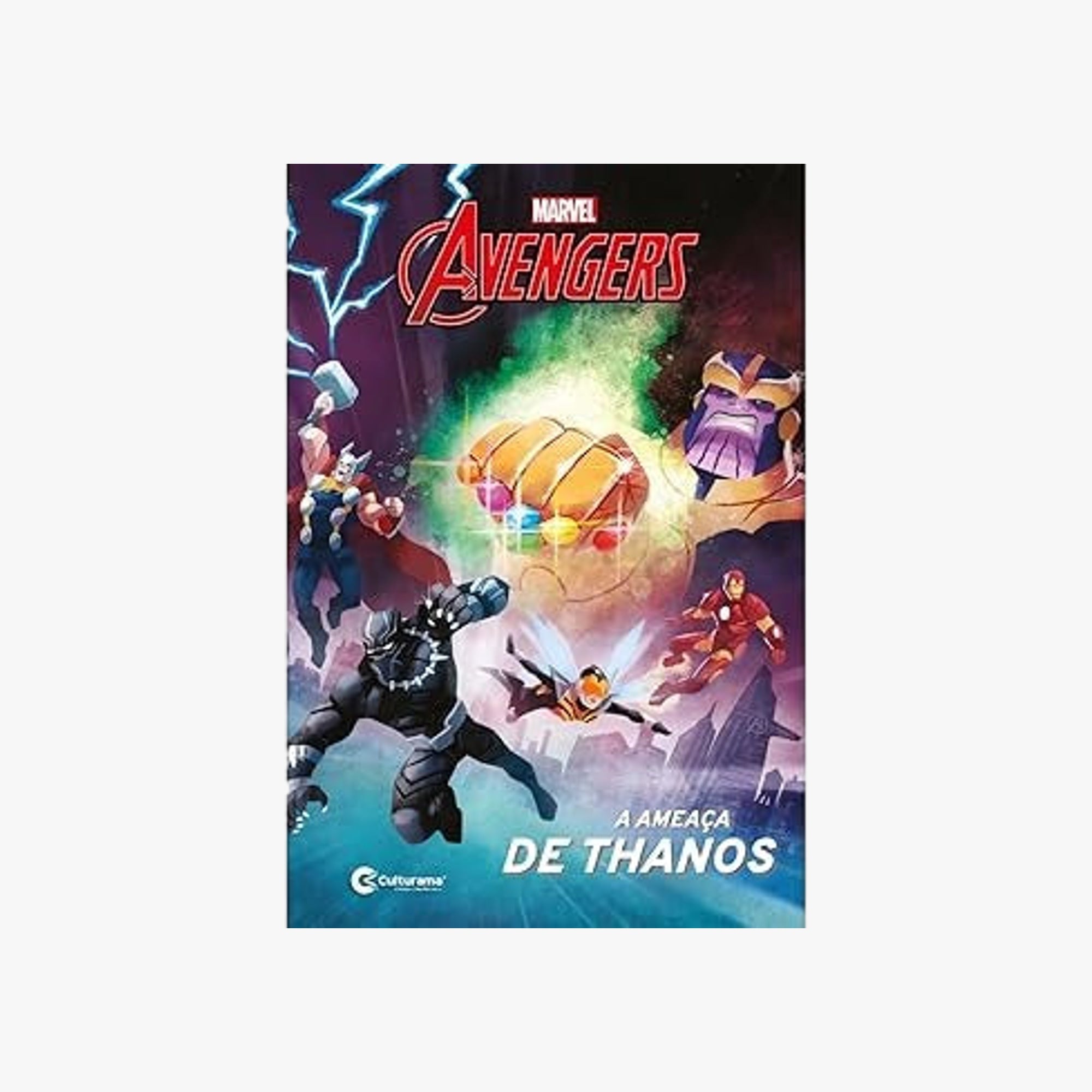 Livro de histórias: Avengers a Ameaça de Thanos capa dura
