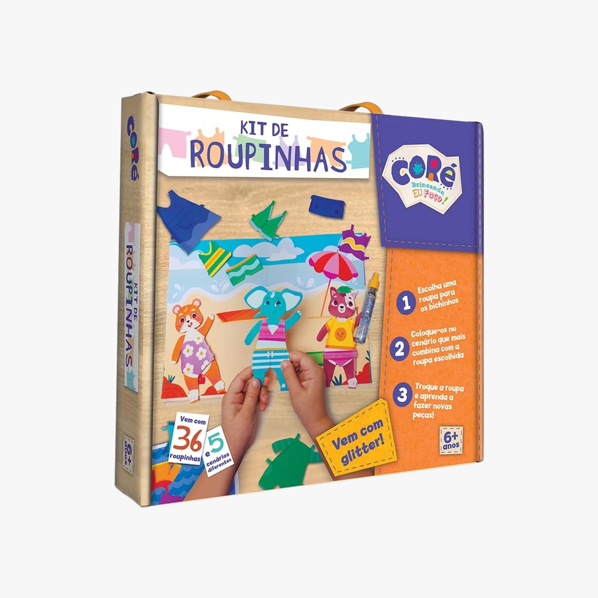 Brinquedo Fazendo Arte Kit de Roupinhas Toyster