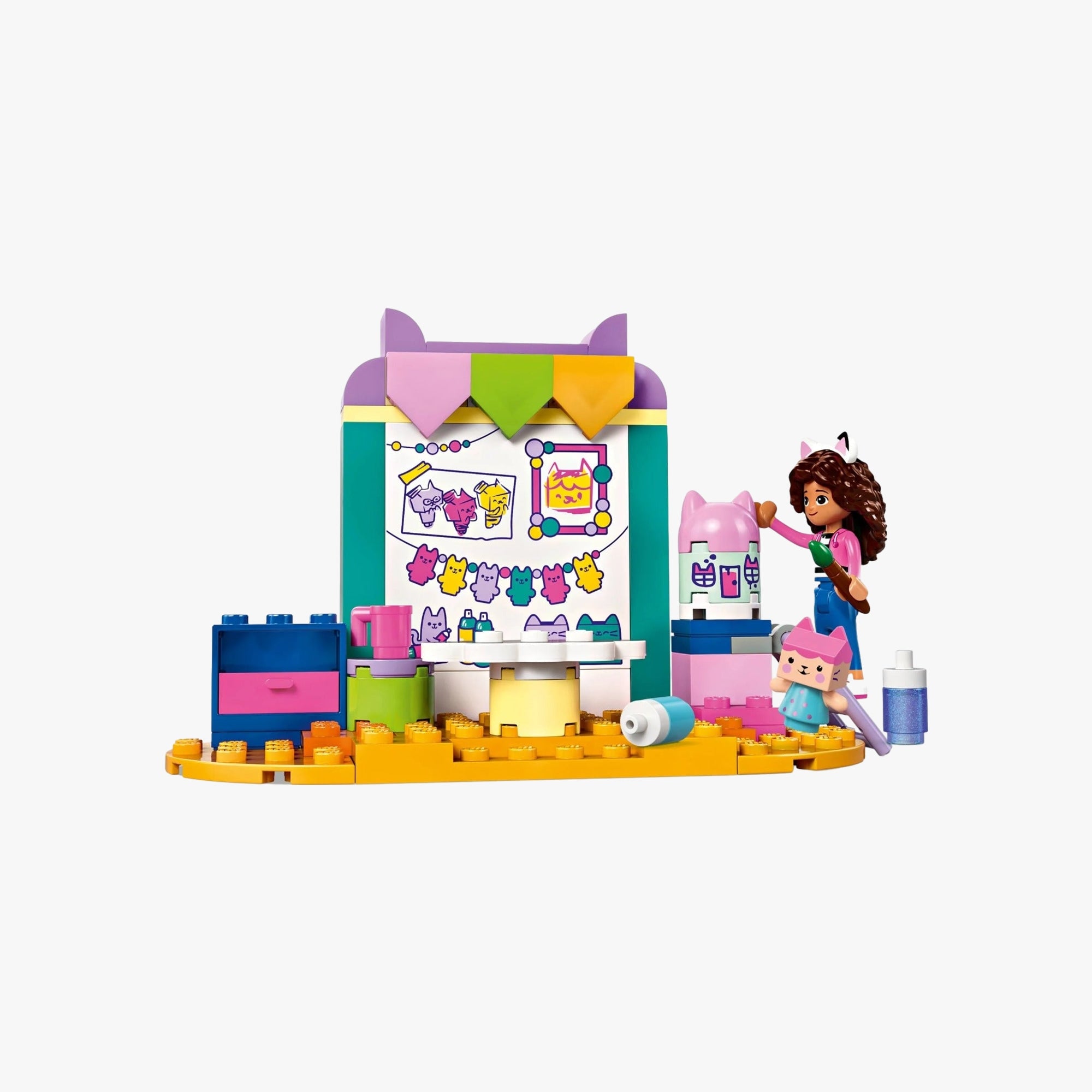 Lego Gabby's Dollhouse - Artesanato com Baby Box