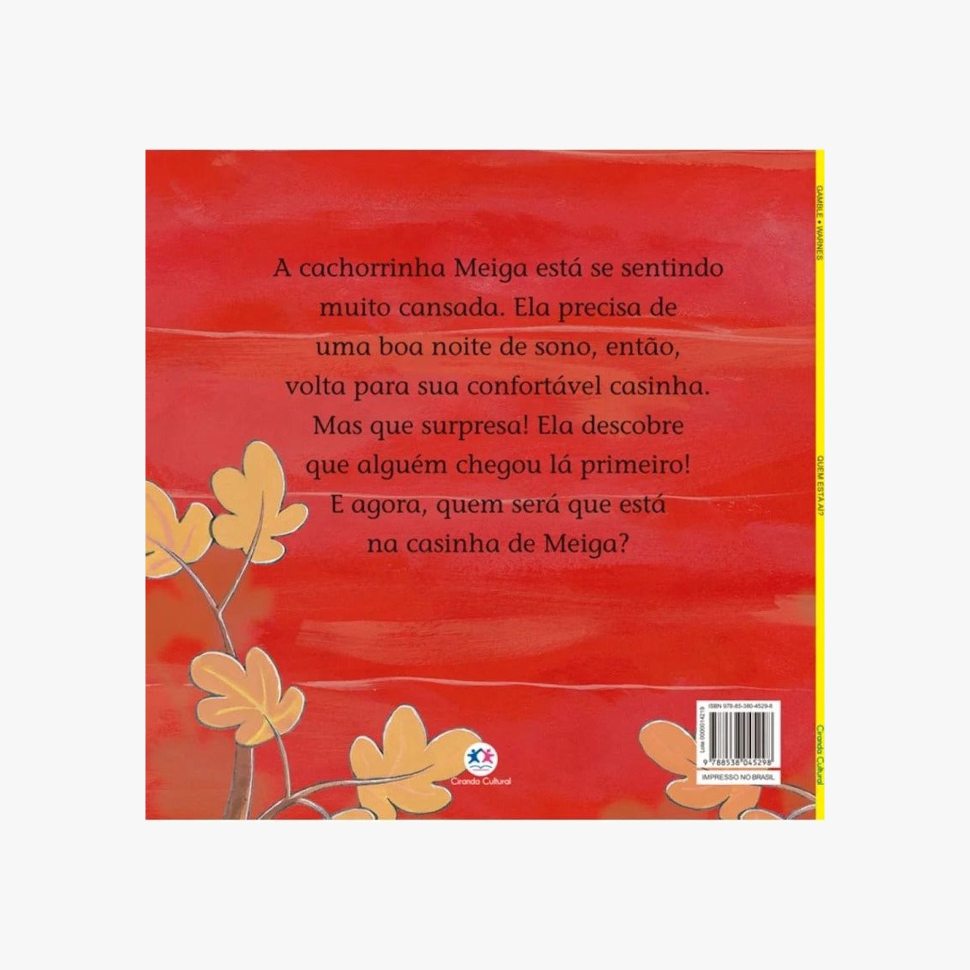 Livro Infantil Quem está aí?