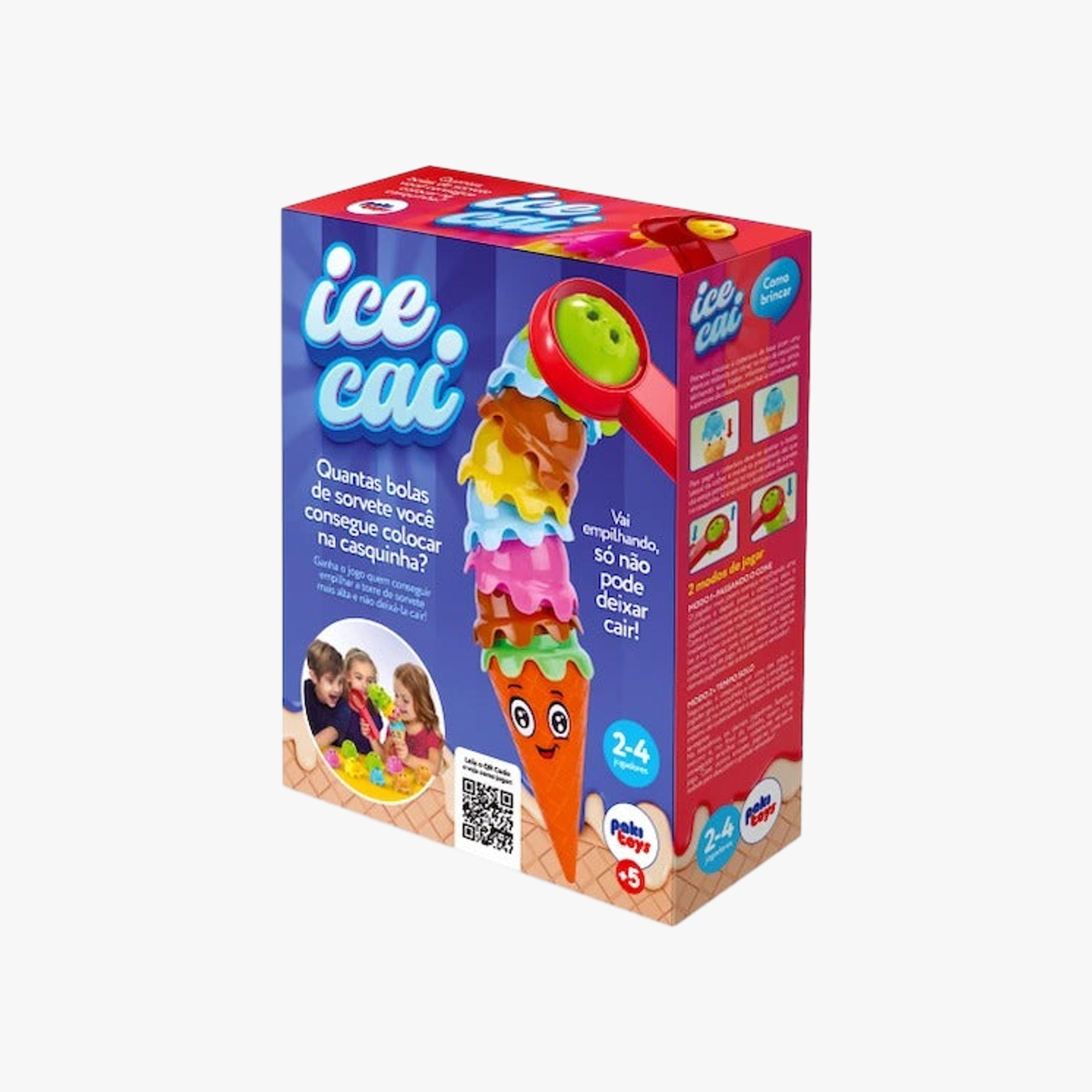 Jogo Ice Cai- Empilhe o sorvete