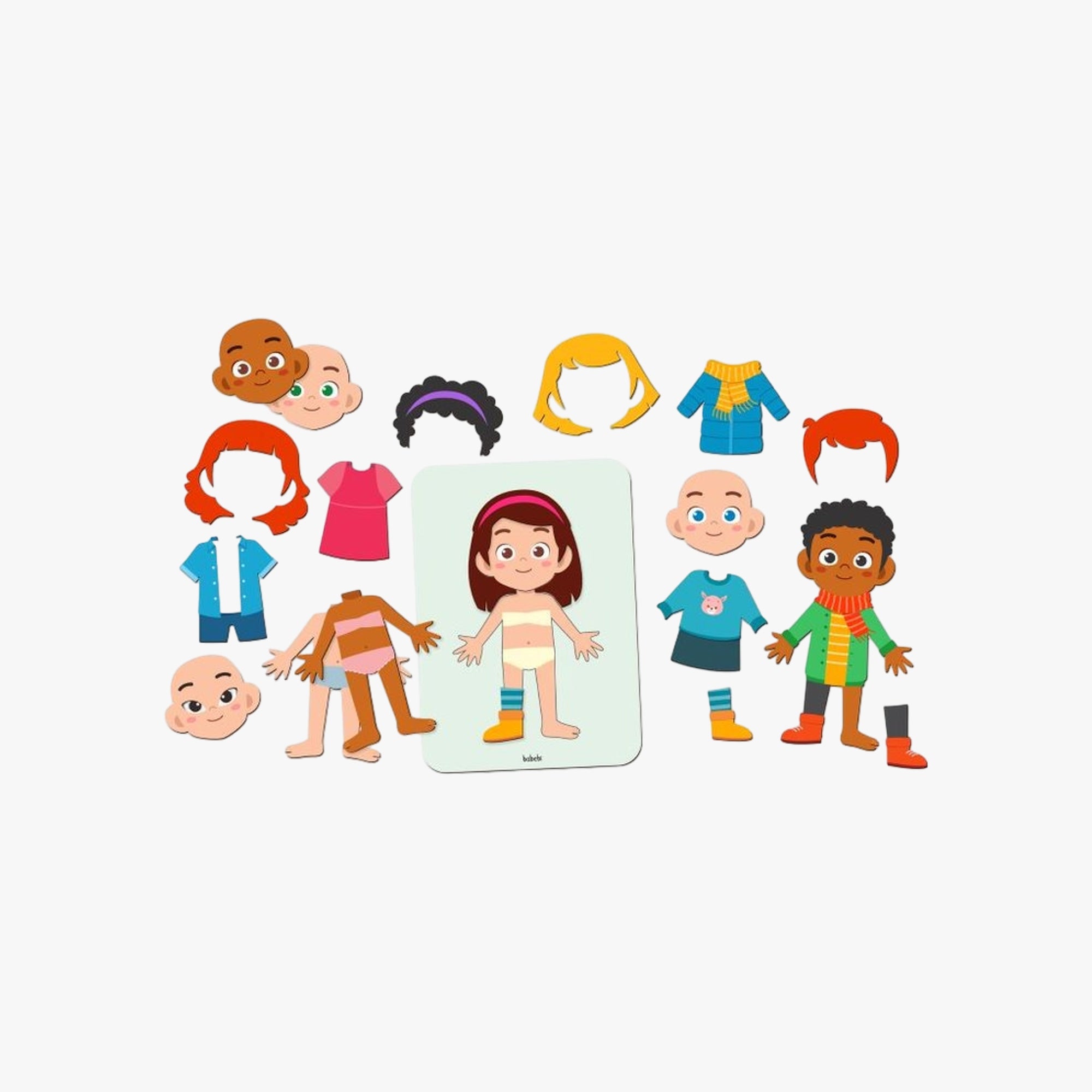 Brinquedo Educativo Me Vista Troca Tudo