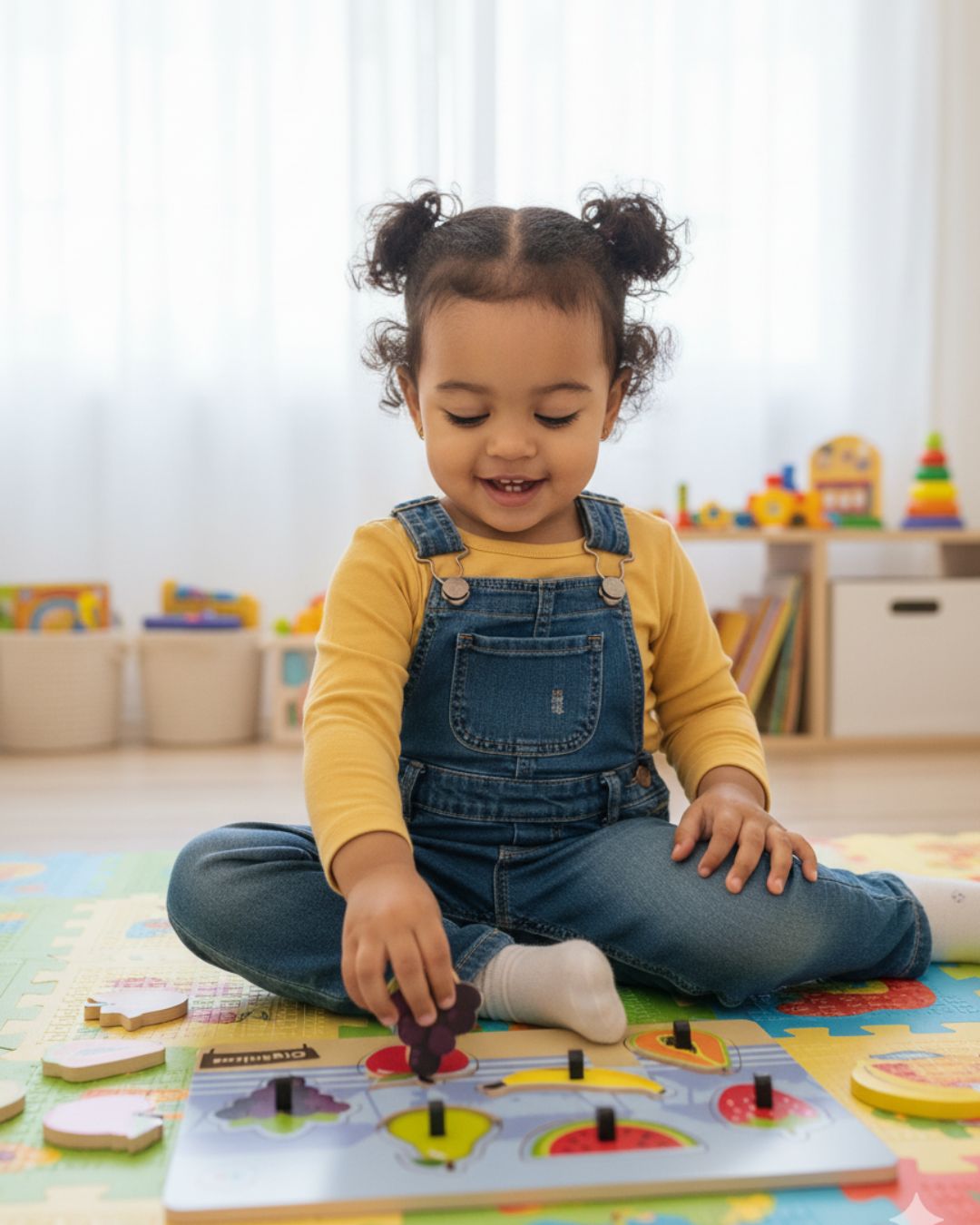 Quebra-Cabeça Infantil 7 Peças Frutas