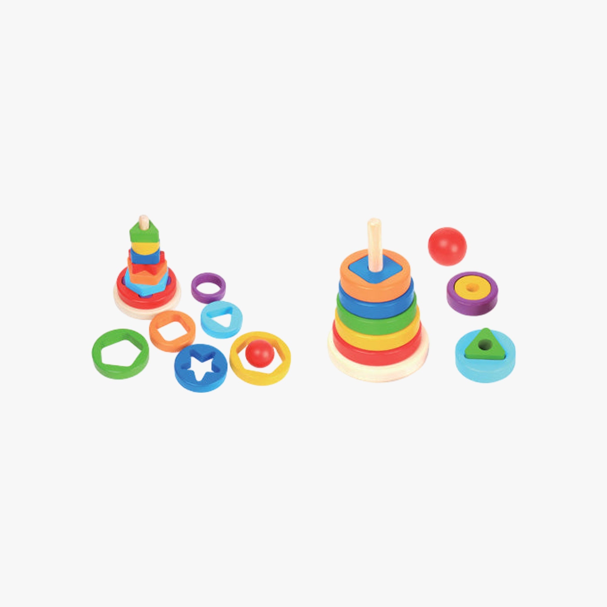 Brinquedo Montessori Torre Multi Encaixe