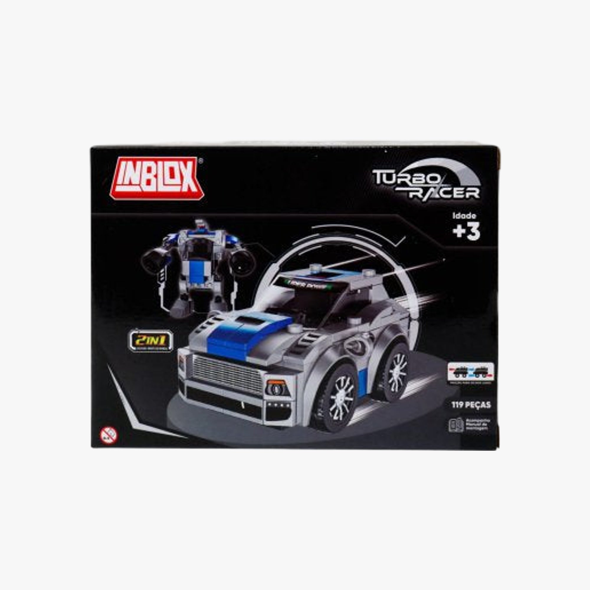 Bloco de Montar Inblox Transformer 2 em 1 Sortidos
