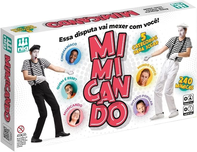 Jogo de Tabuleiro Mimicando