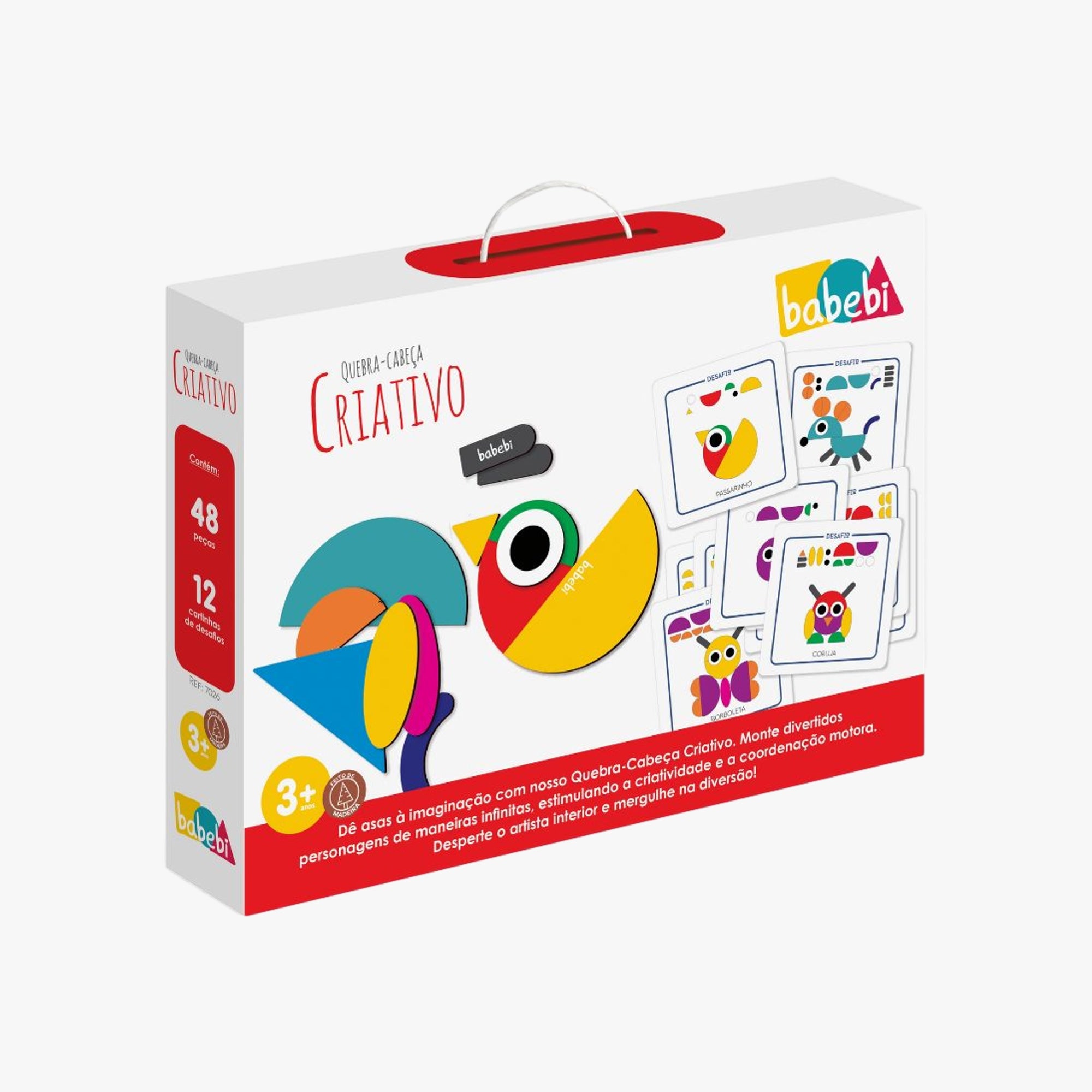 Quebra-Cabeça Educativo Criativo
