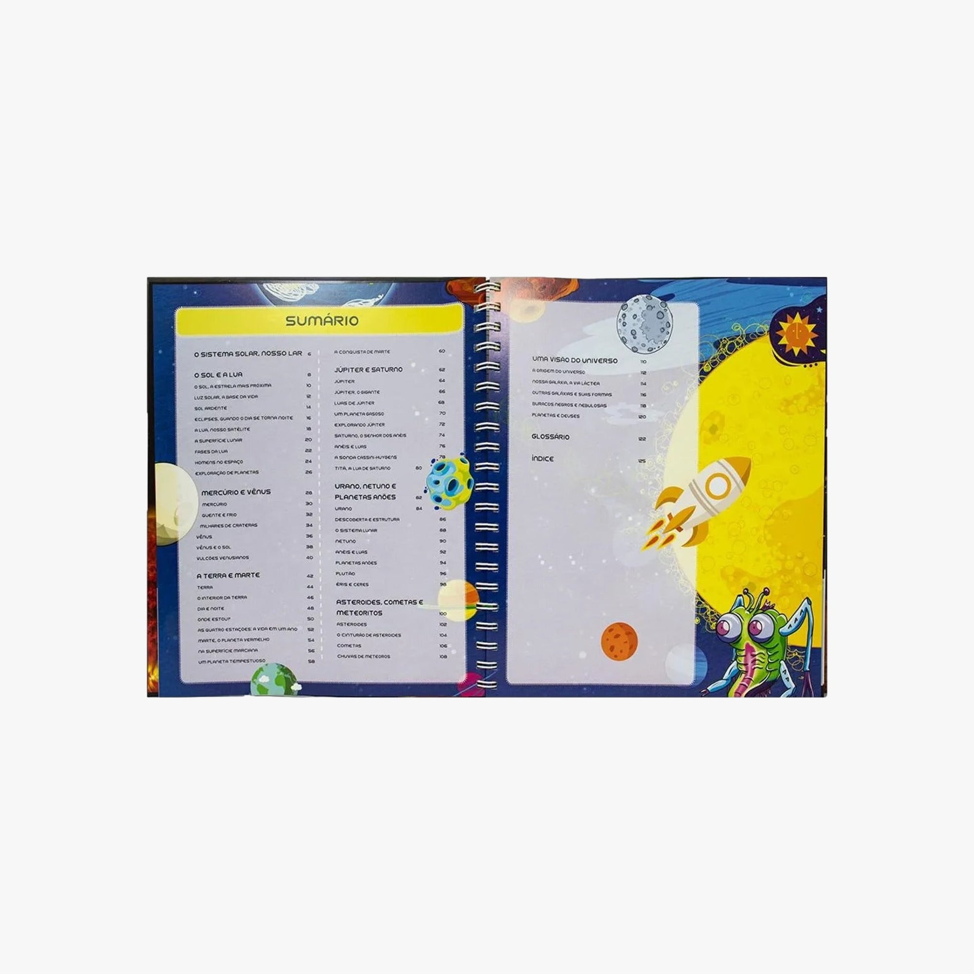 Livro Educativo O Sistema Solar