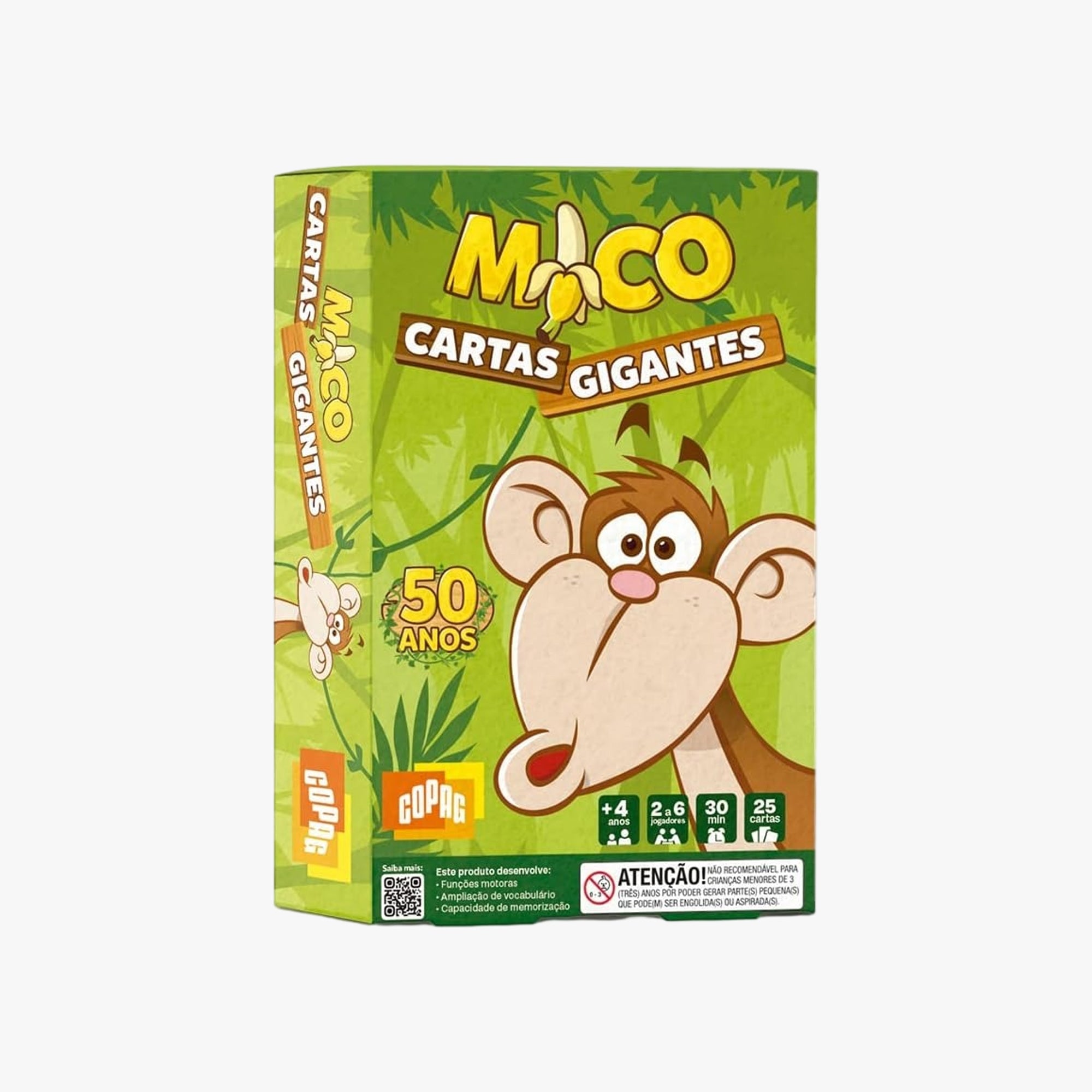 Jogo Infantil de Cartas Mico Carta Gigantes