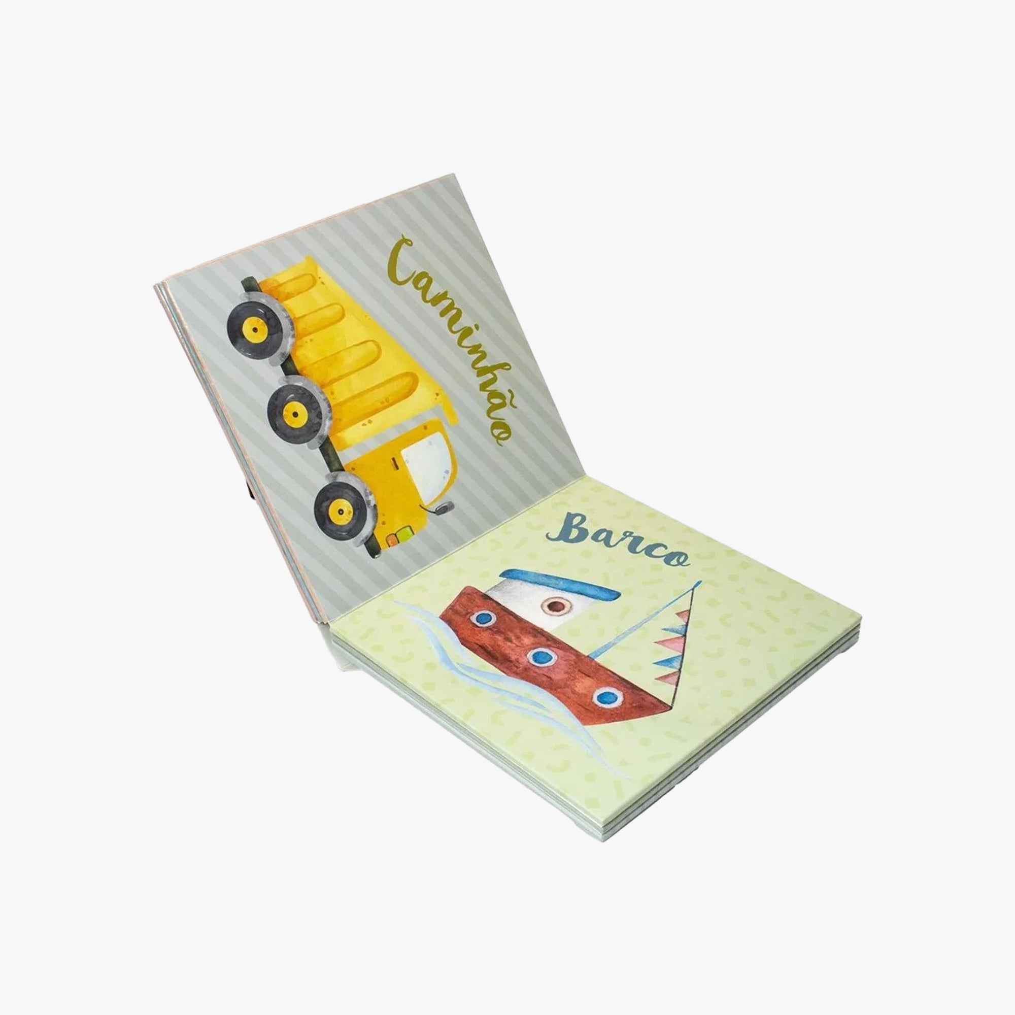 Livro Para Bebê Primeiras Palavras - Veículos