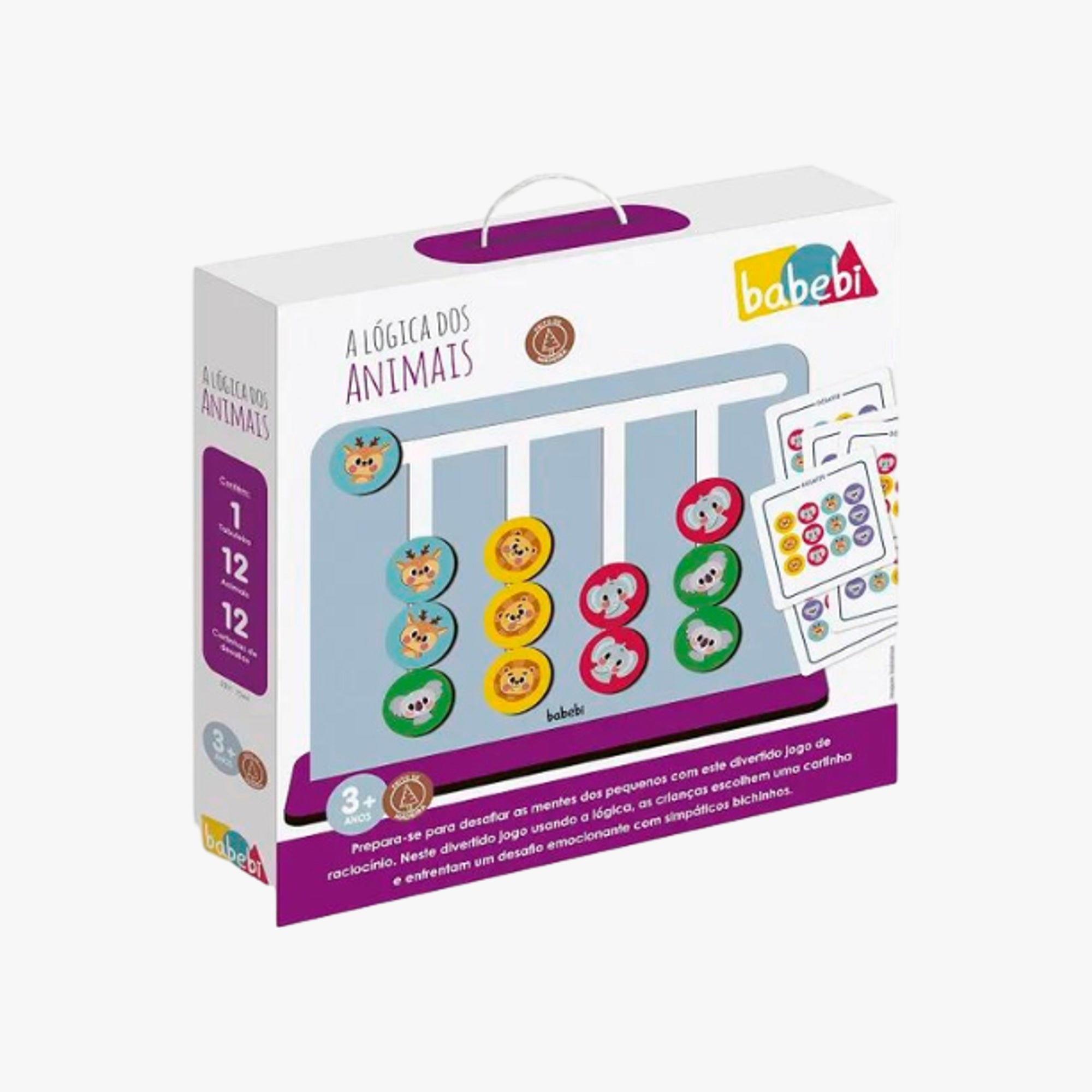 A Lógica dos Animais Brinquedo Educativo