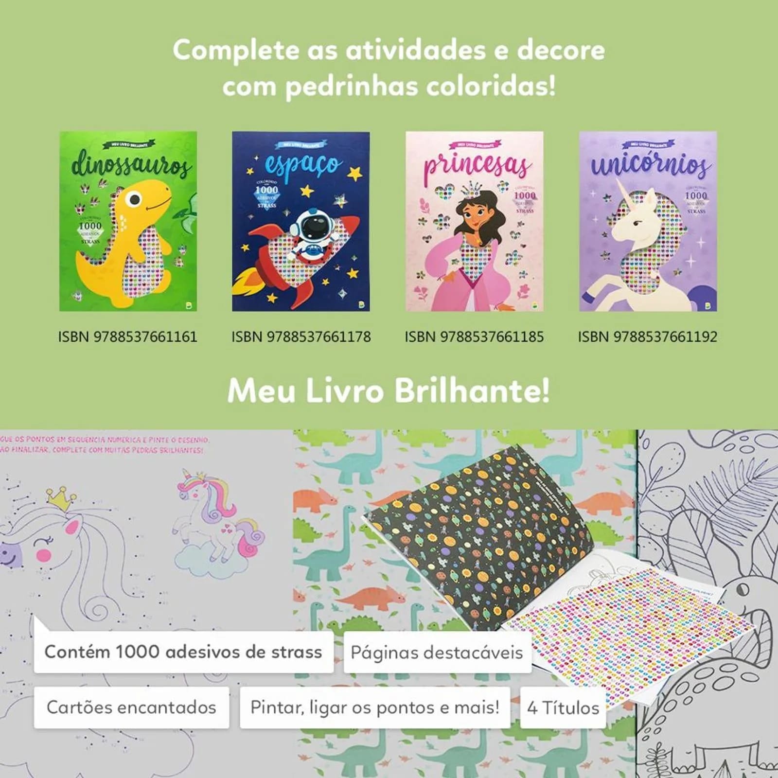 Meu Livro Brilhante! Unicórnio