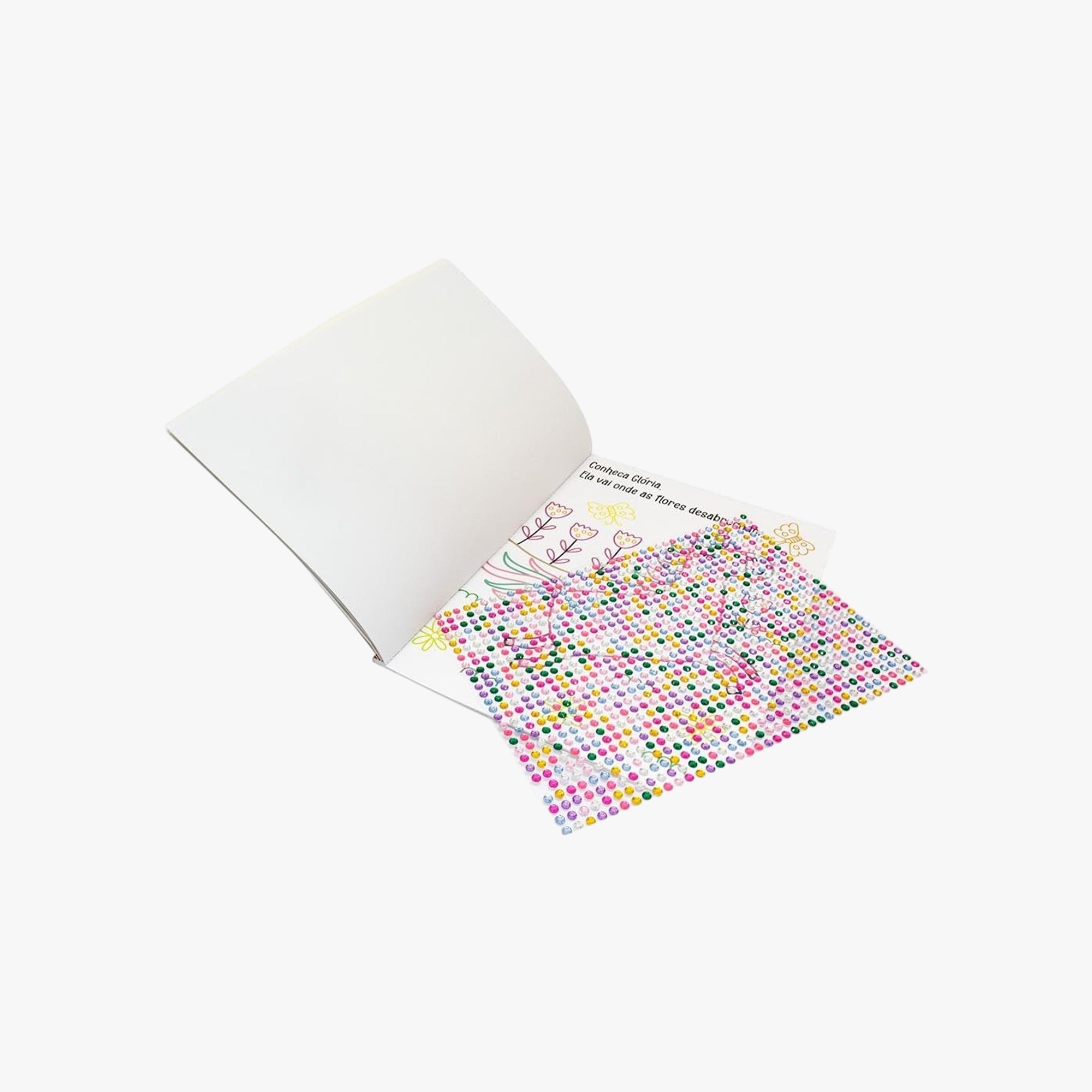 Livro de Colorir Brilhante Unicórnios