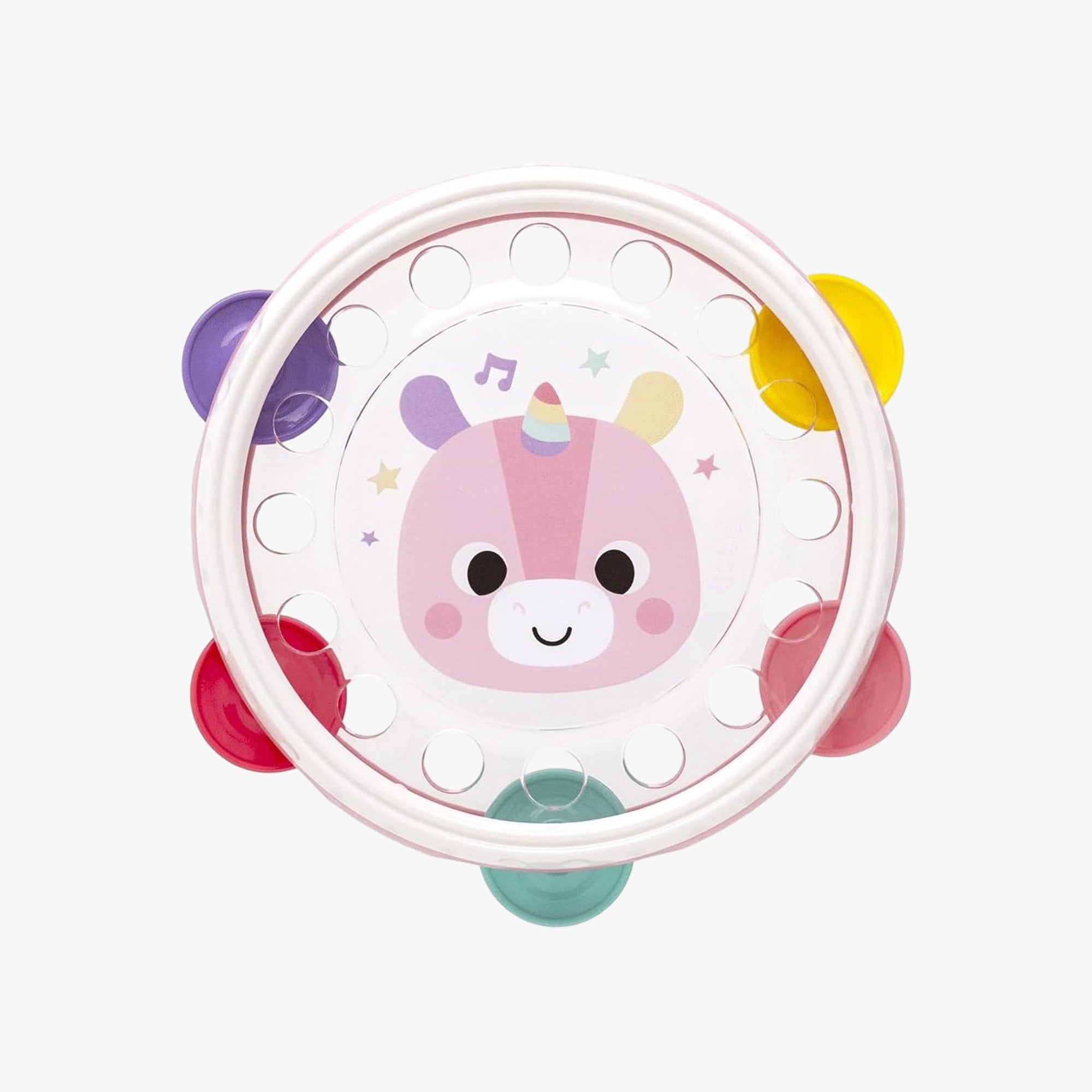 Brinquedo Musical de Bebê Pandeiro Unicórnio