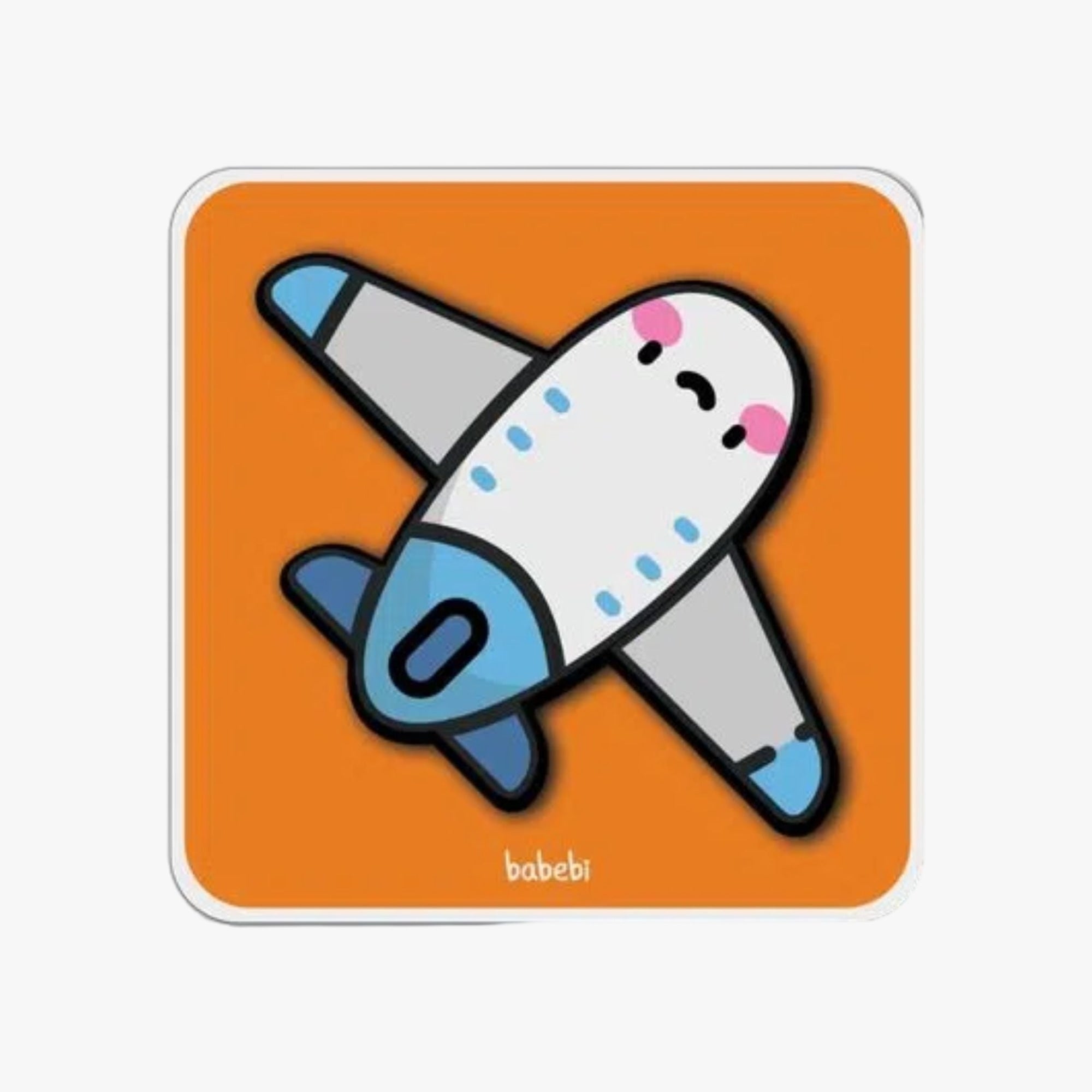 Quebra-Cabeça 4 Partes Avião
