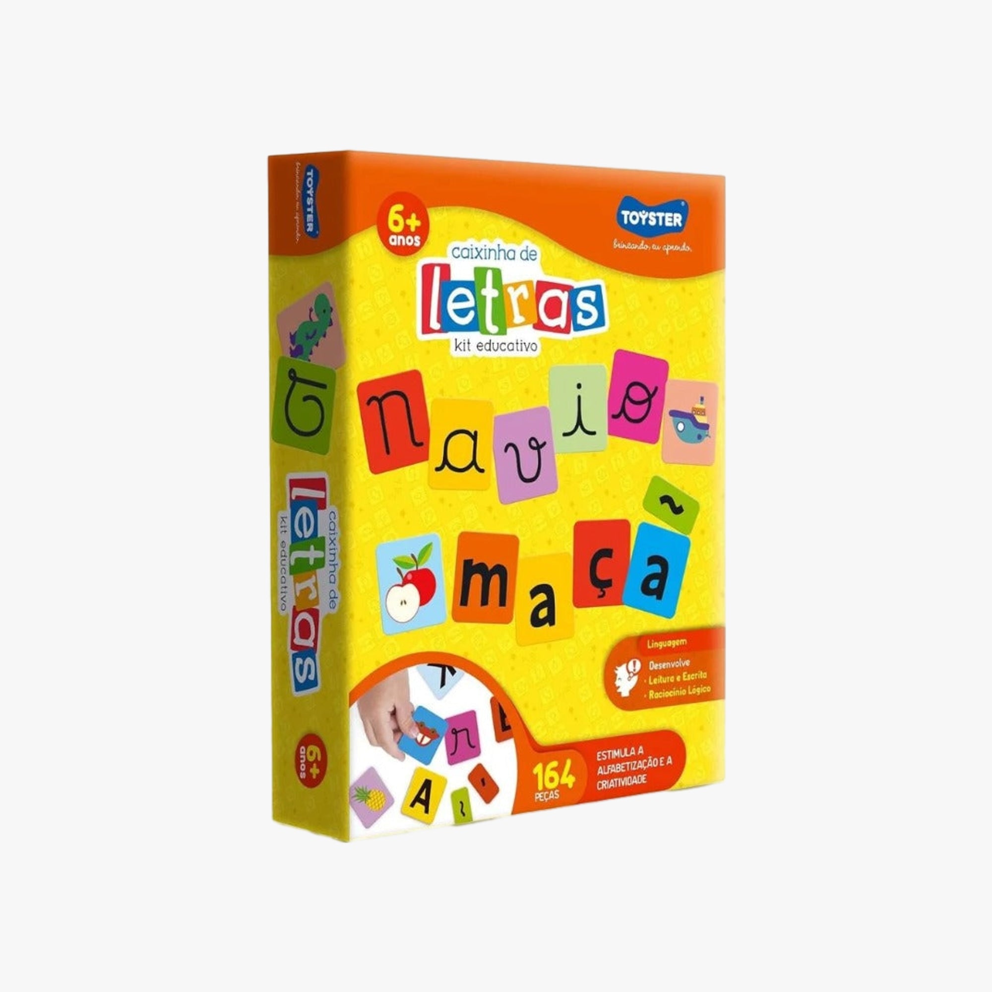 Kit Educativo Infantil Caixinha de Letras