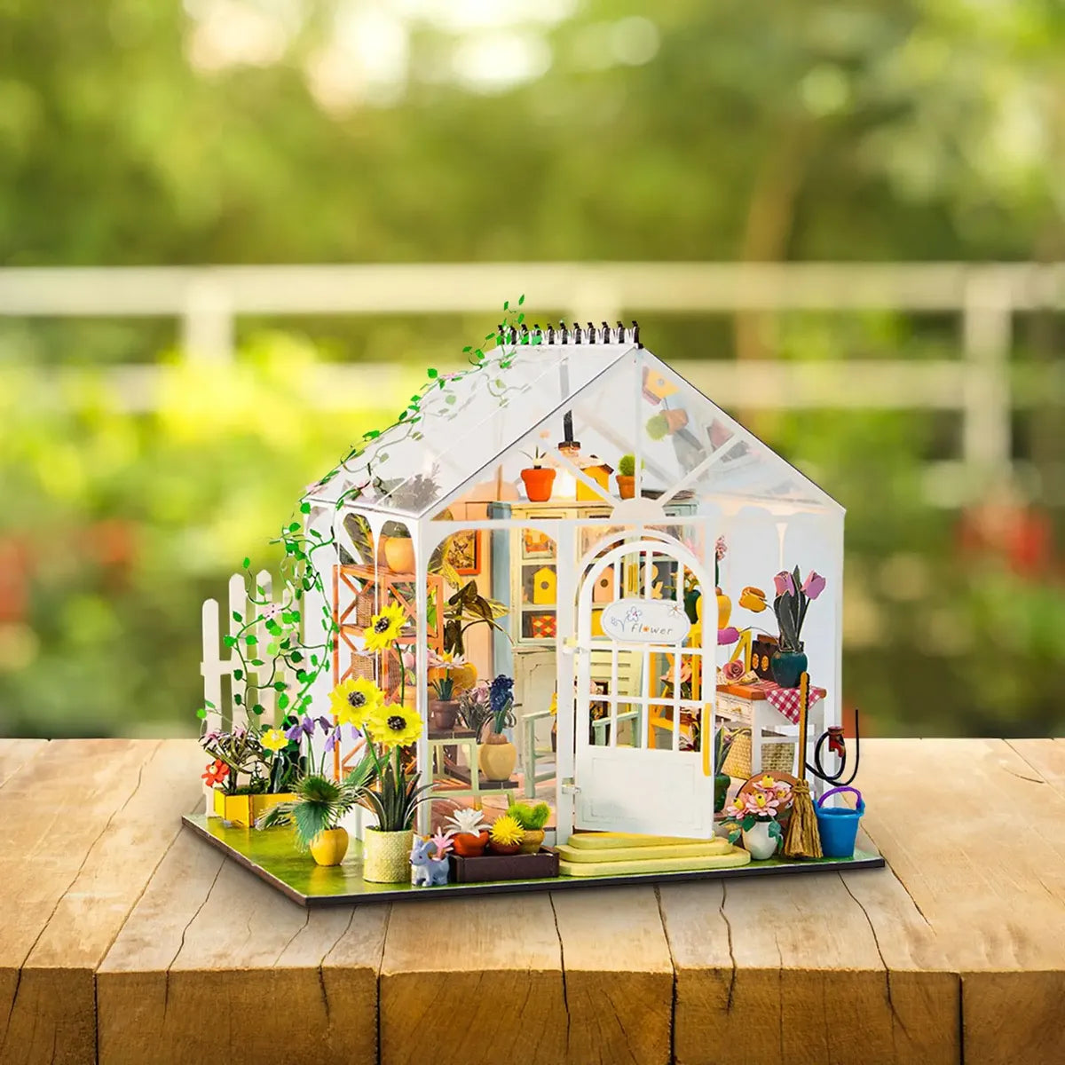 Kits De Casas De Bonecas Em Miniatura