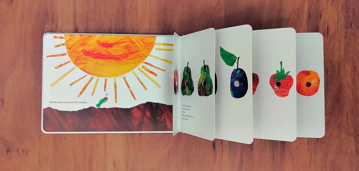 Livro Uma Lagarta Muito Comilona