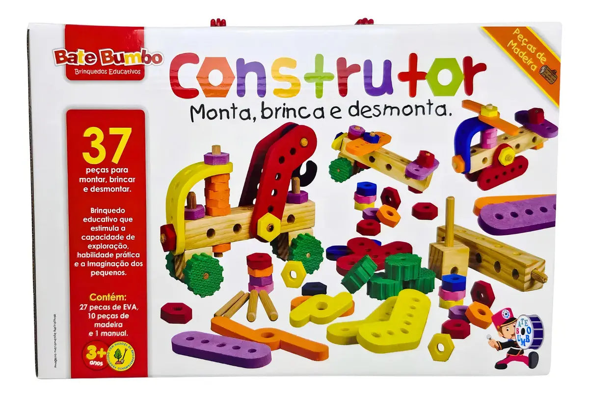 Blocos Construtor - Monta, Brinca e Desmonta