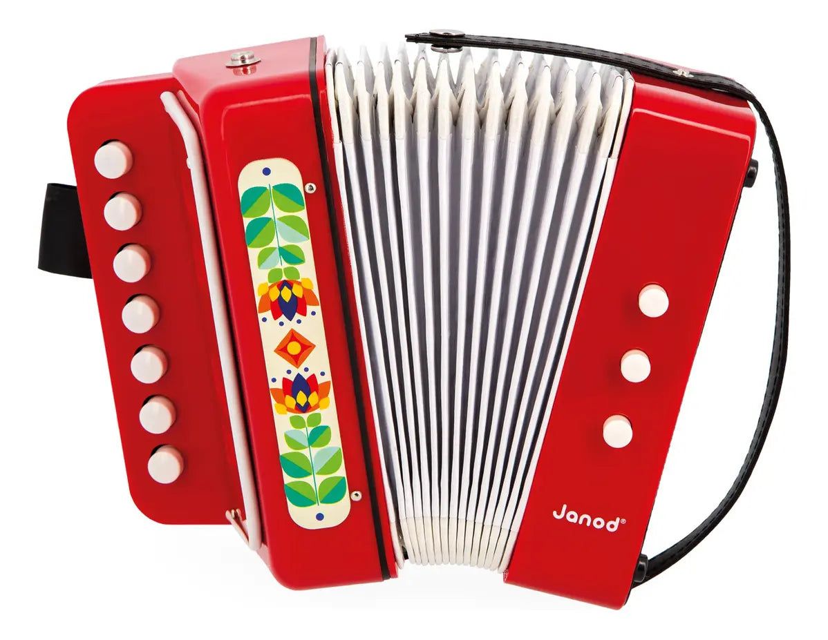 Acordeão Infantil Gioia Vermelho