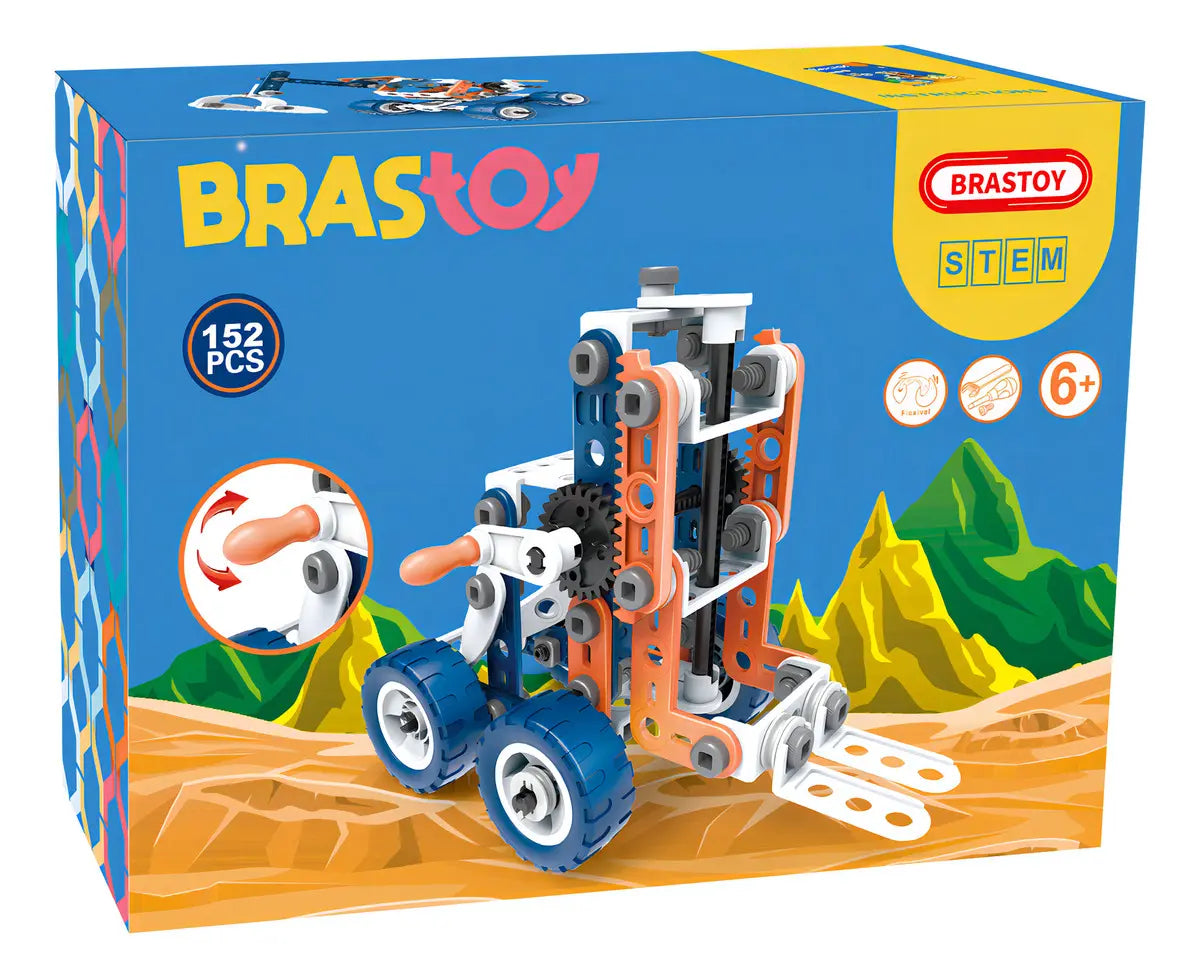 Blocos De Construção Conjunto Montar Brinquedos Infantil De Engenharia 152 Peças