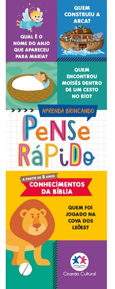 Jogo Pense Rápido - Conhecimentos da Bíblia