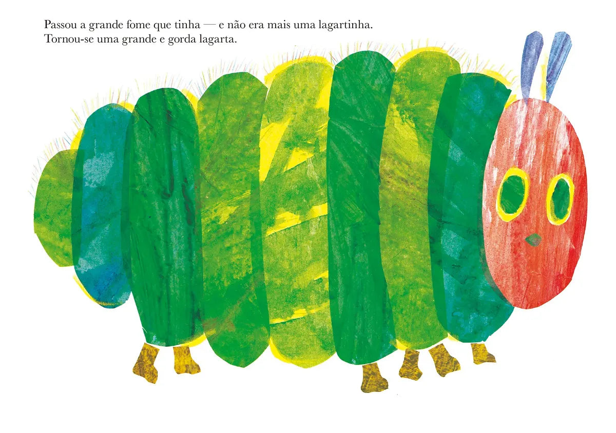 Livro Uma Lagarta Muito Comilona