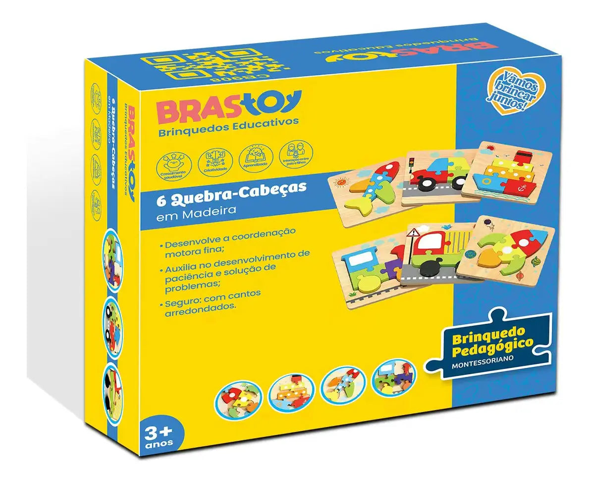 Blocos de Montar e Quebra-Cabeças