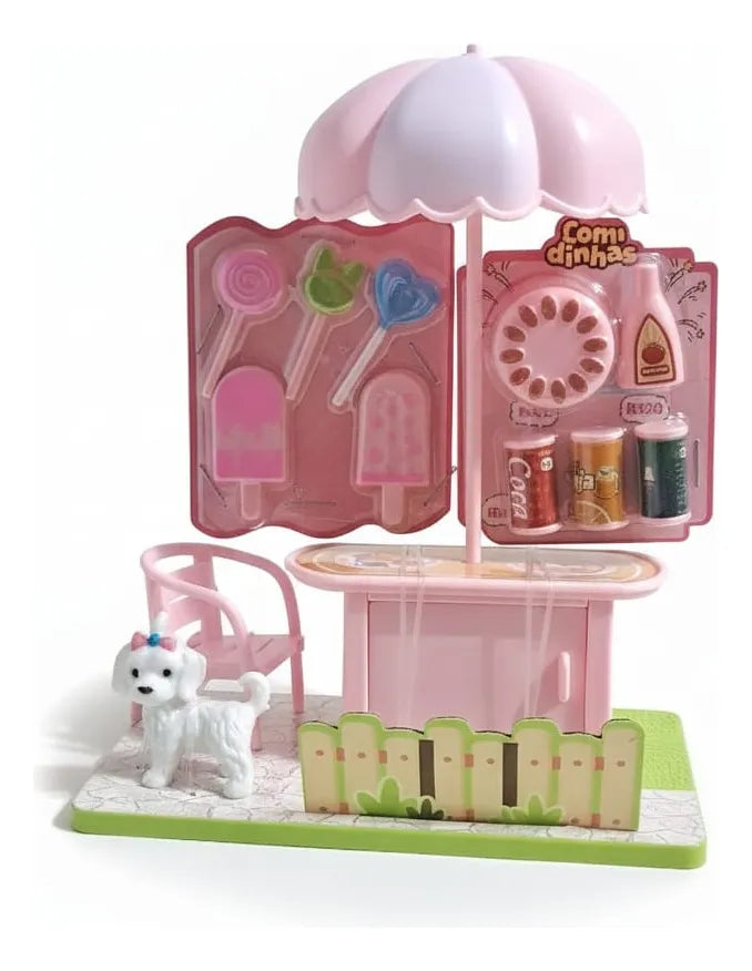 Brinquedo Parque de Diversões Hora do Chá Casinha Feliz