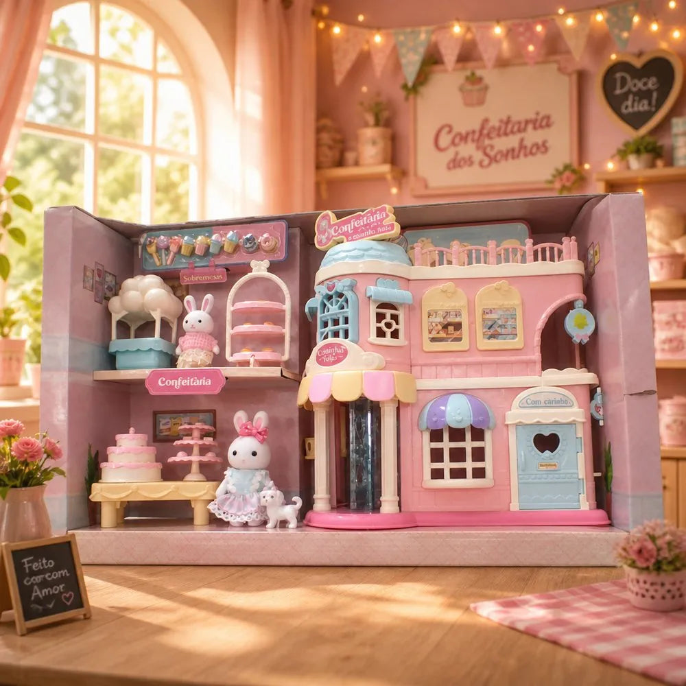 Brinquedo Confeitaria Casinha Feliz