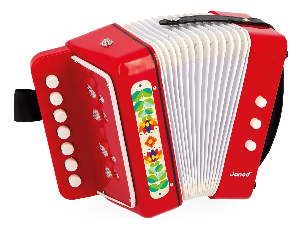 Acordeão Infantil Gioia Vermelho