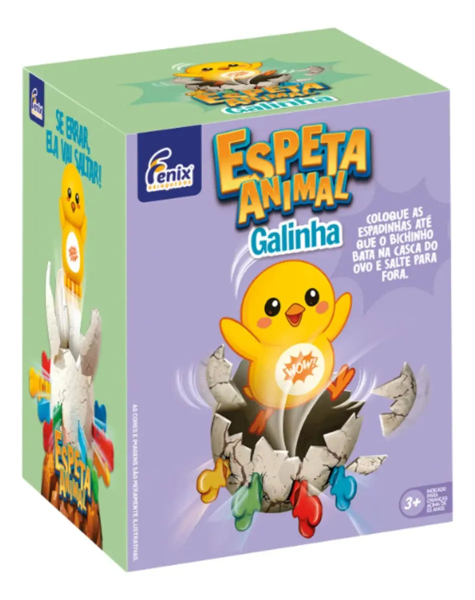 Brinquedo Espeta Animal Unitario Sortido