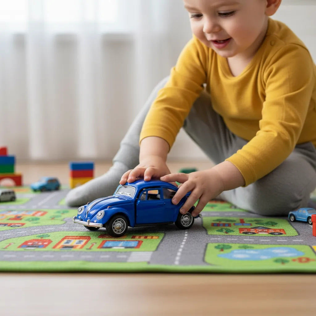 Carrinho de Fricção Fusca Colorido Sortido