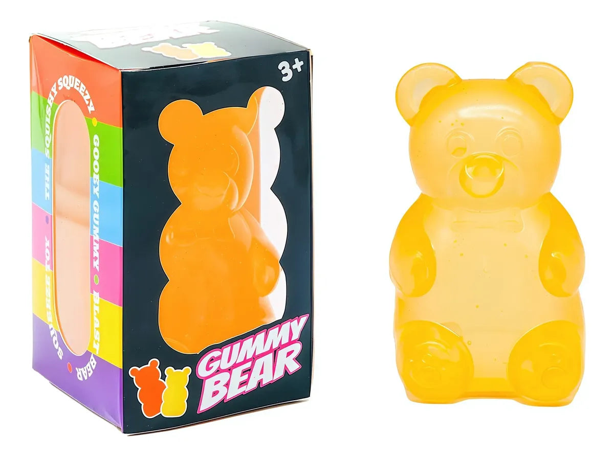 Brinquedo De Apertar Ursinho Squishy Surpresa Gummy Bear